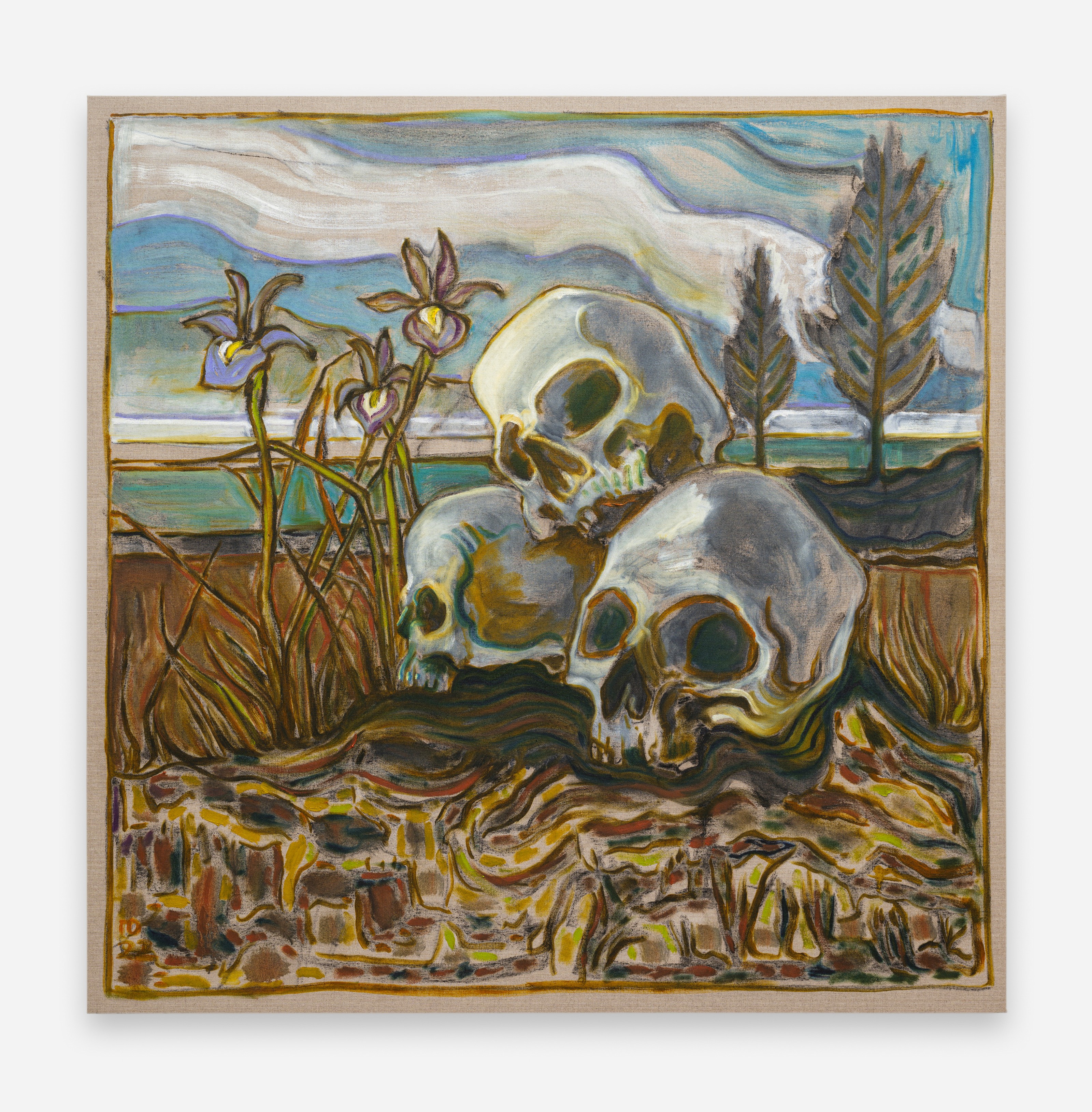 Painting by Billy Childish