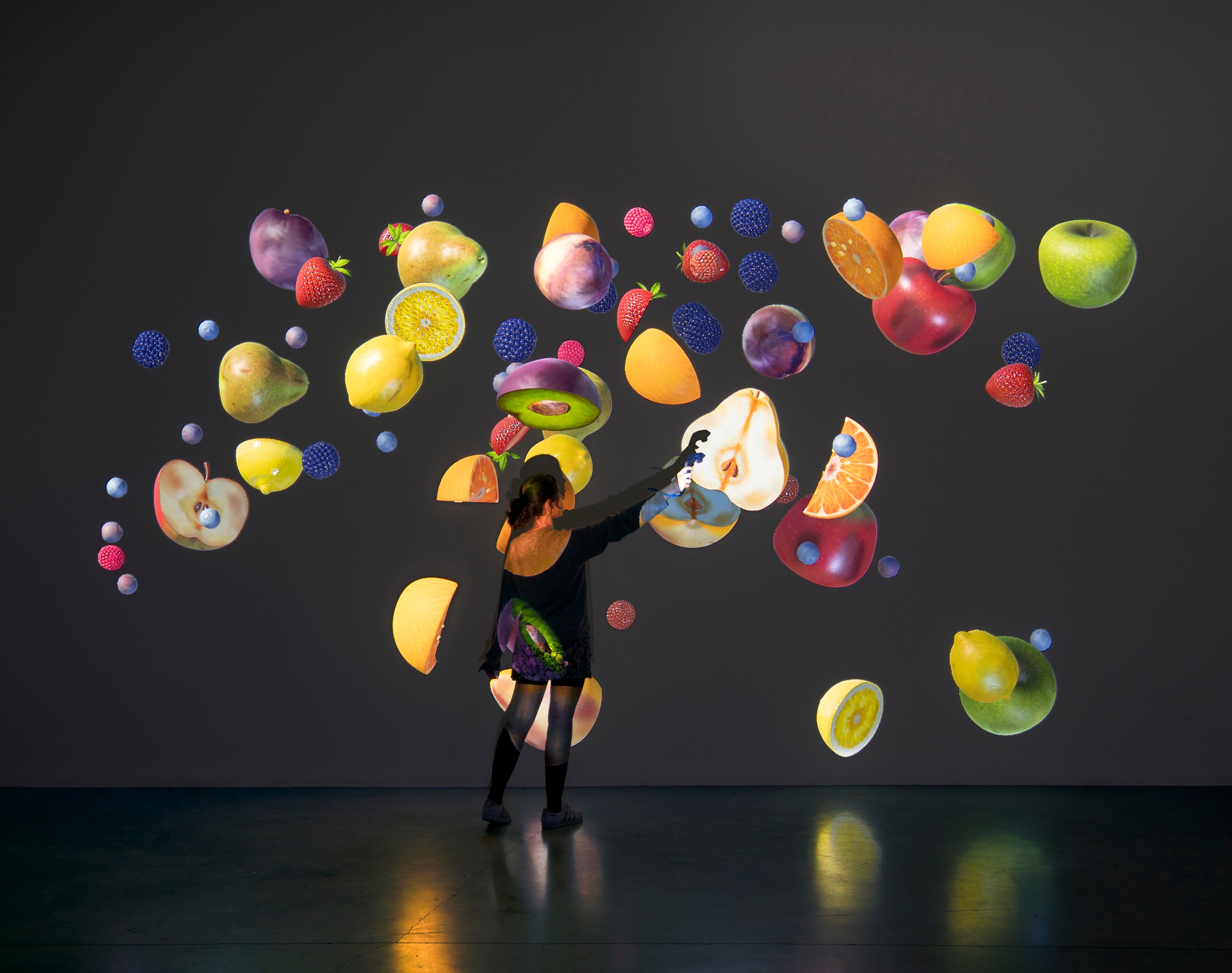 Video installation by Jennifer Steinkamp