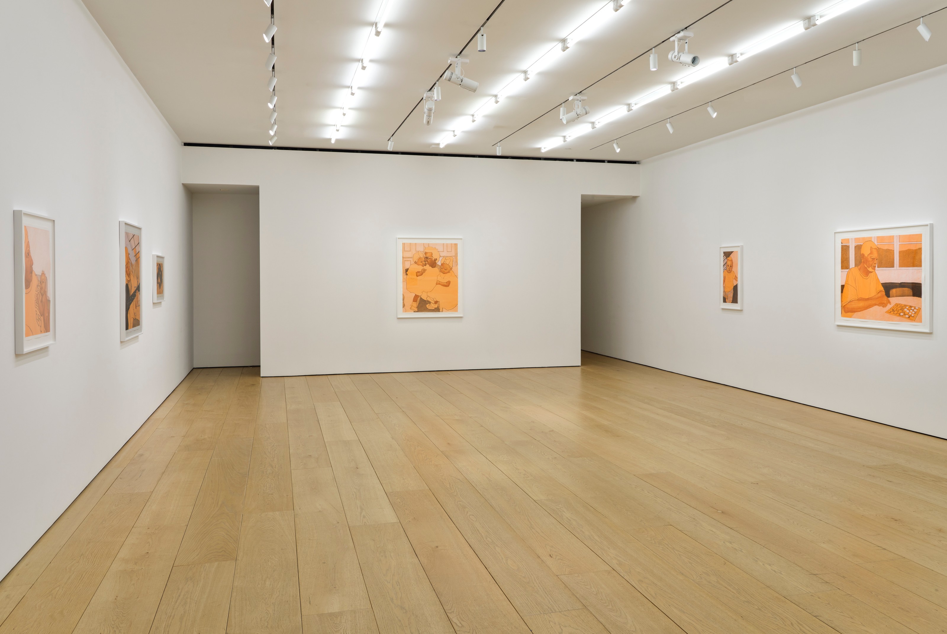 Installation view of Arcmanoro Niles at Lehmann Maupin New York