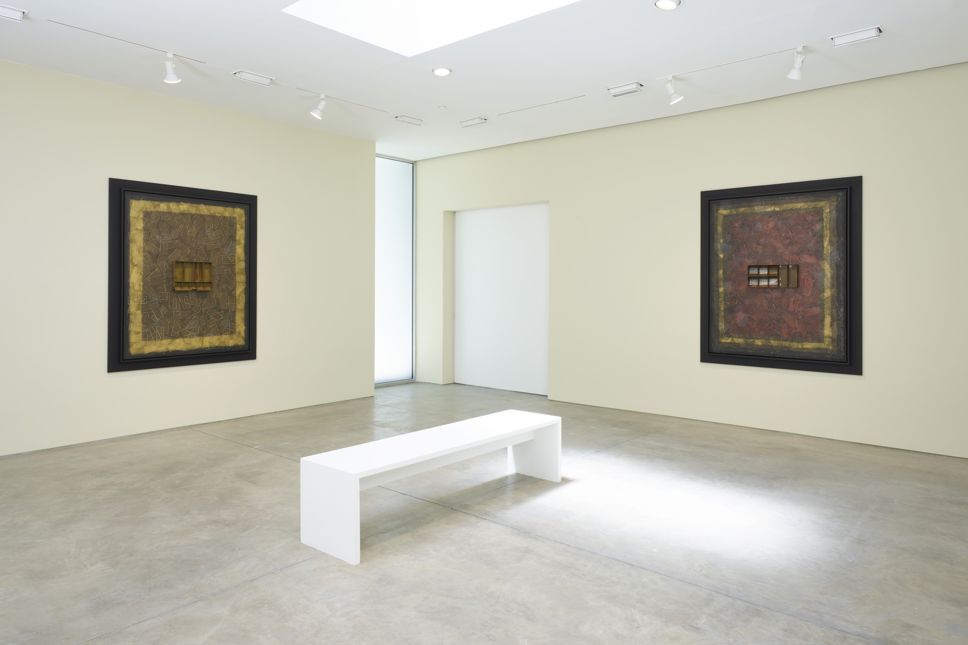 Installation view of Nari Ward at Lehmann Maupin New York