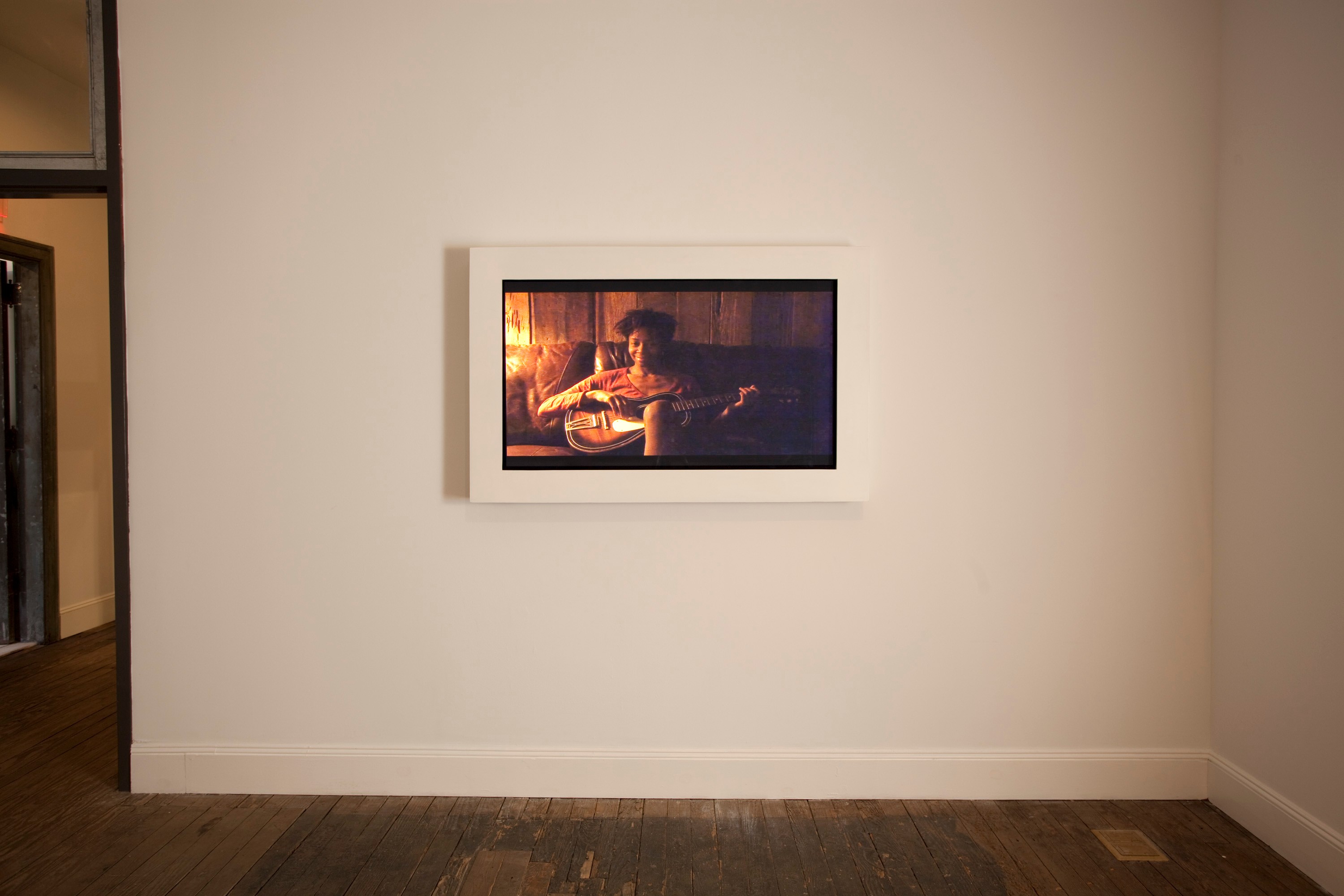 Installation view of Fall Frum Grace, Miss Pipi's Blue Tale at Lehmann Maupin New York