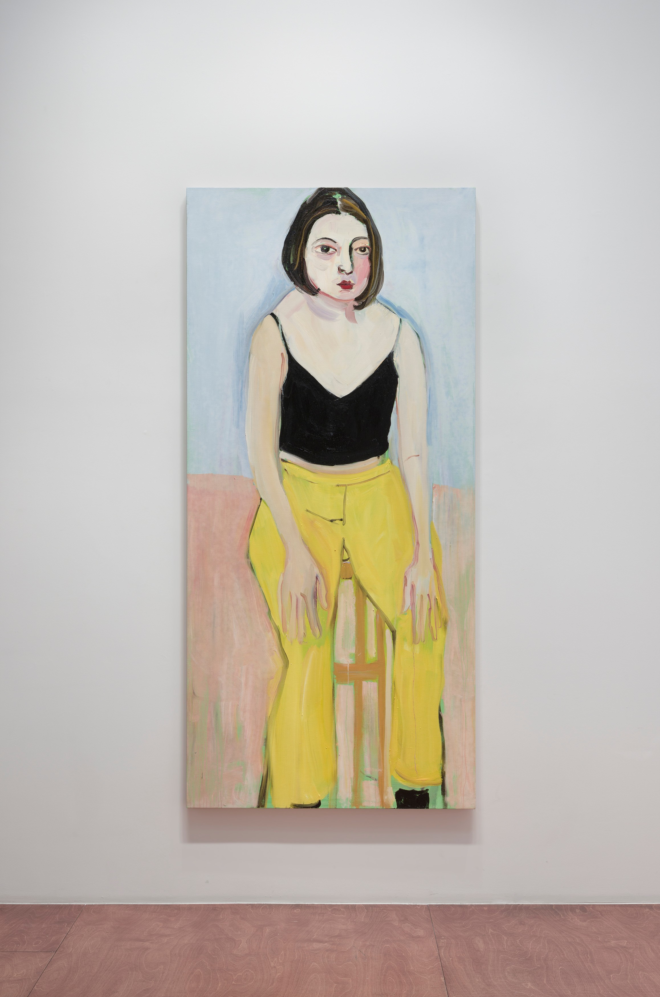 Painting by Chantal Joffe