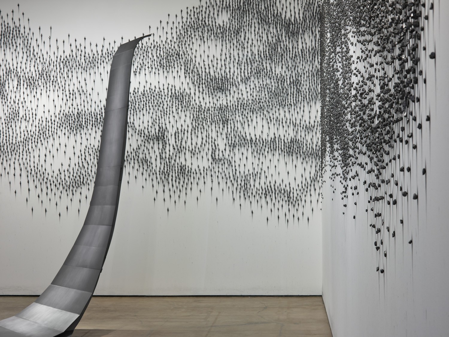 Wall sculpture by Teresita Fernández