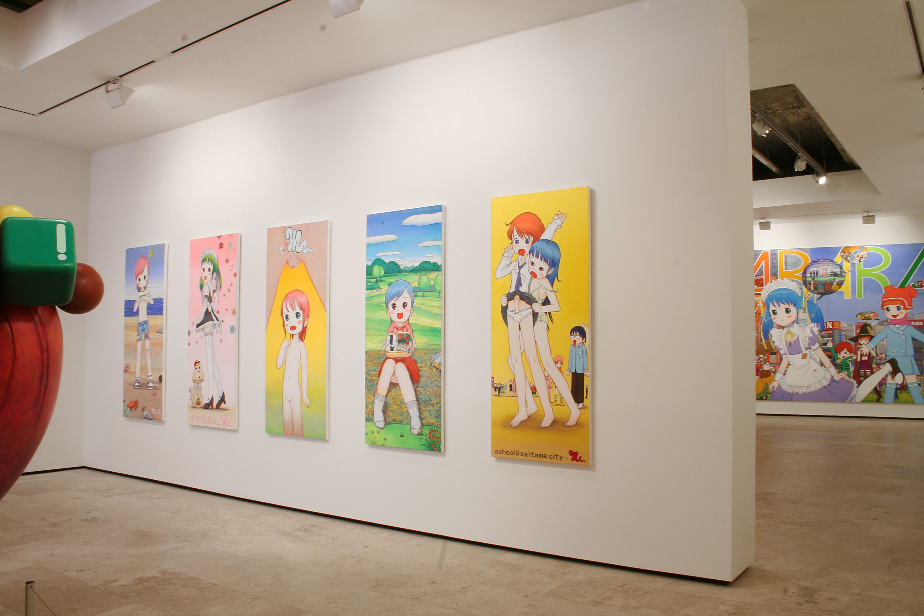 Installation view of Mr. at Lehmann Maupin New York