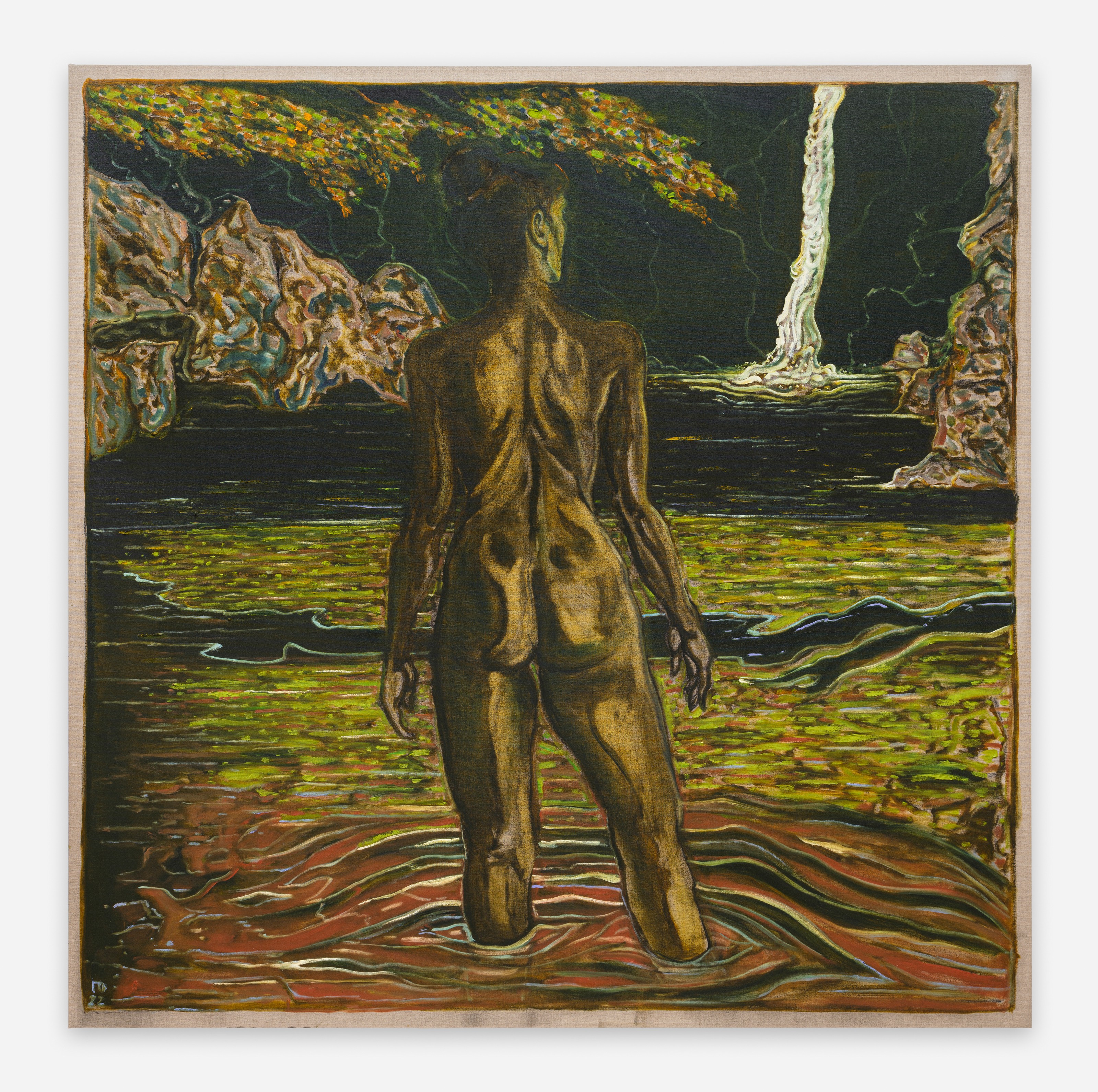Painting by Billy Childish