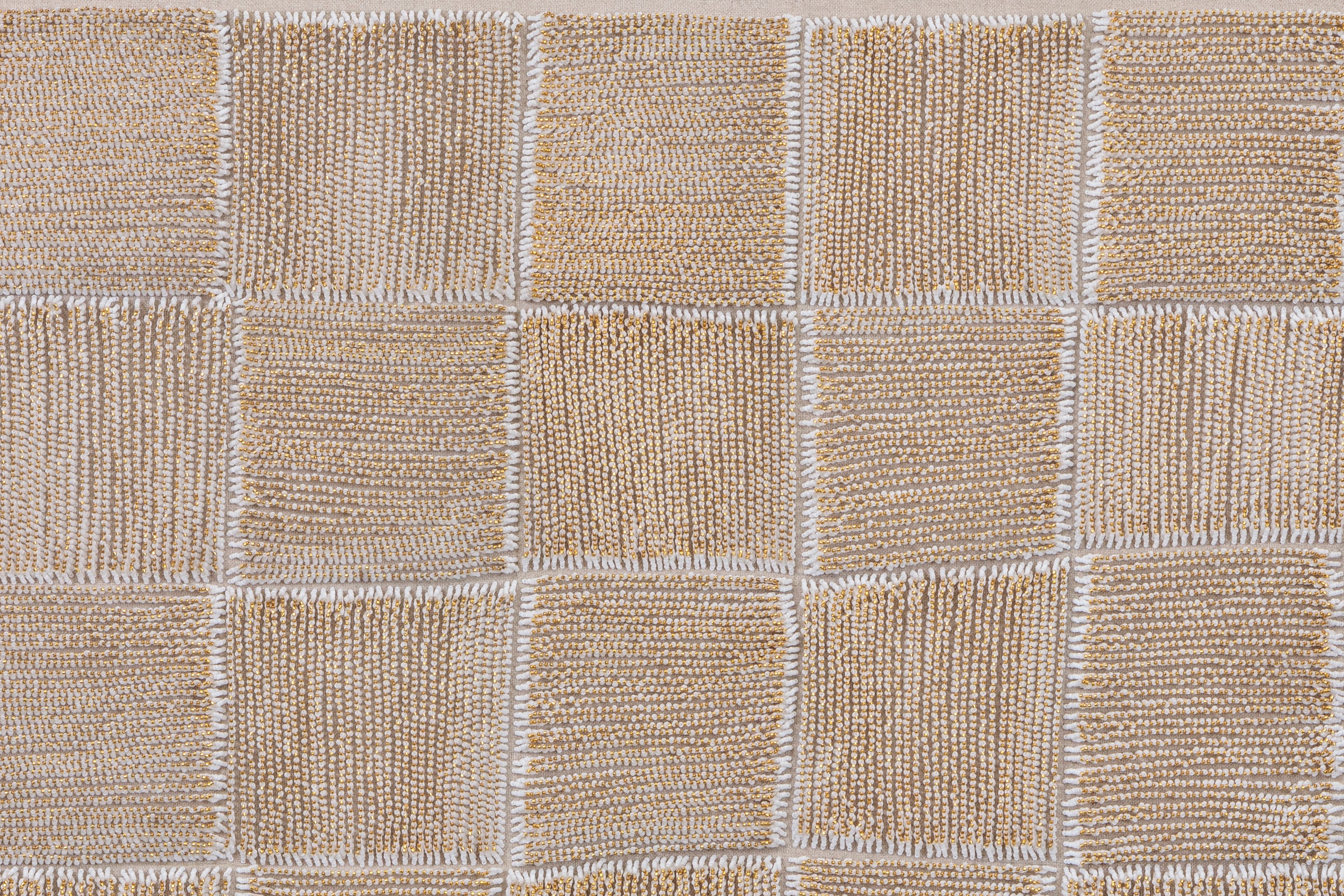 Detail of wall work by Liza Lou