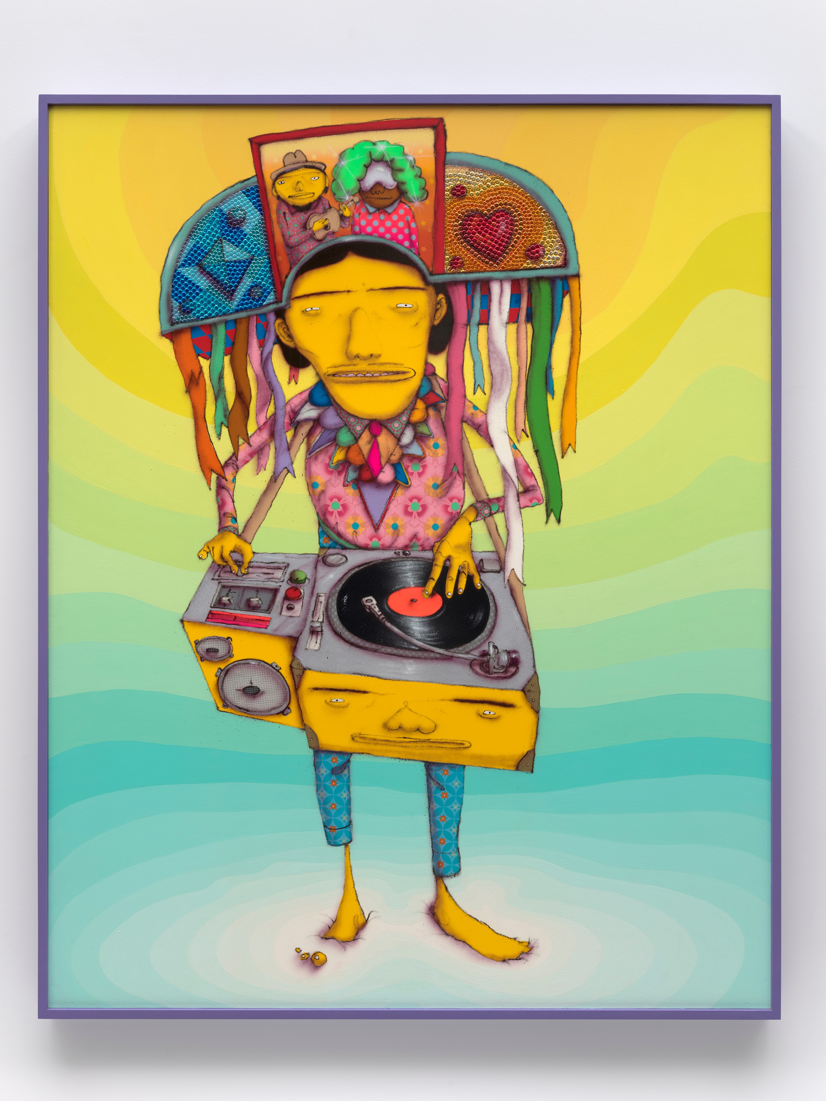 Painting by OSGEMEOS