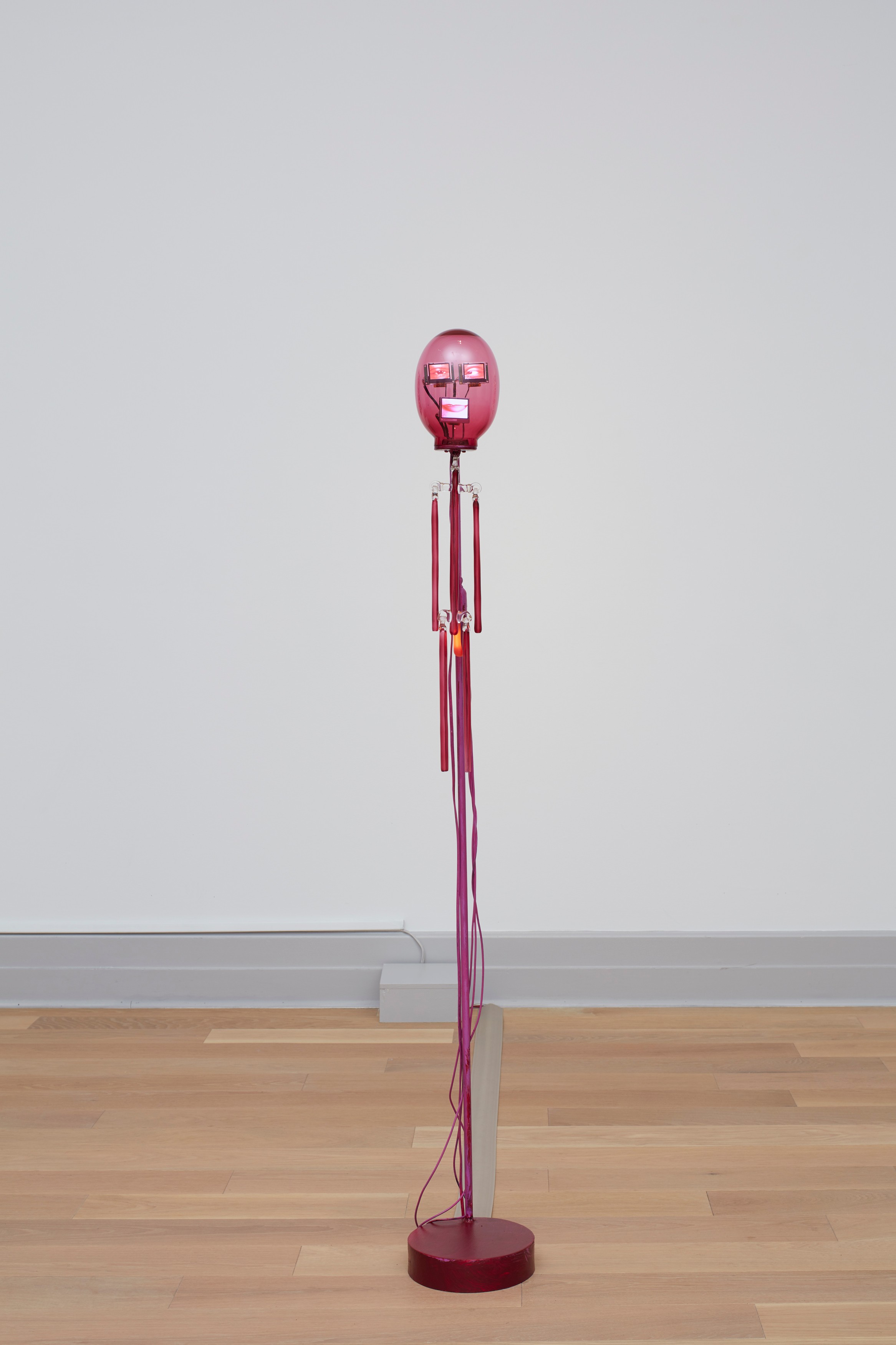 Sculpture & Video Panel by Tony Oursler