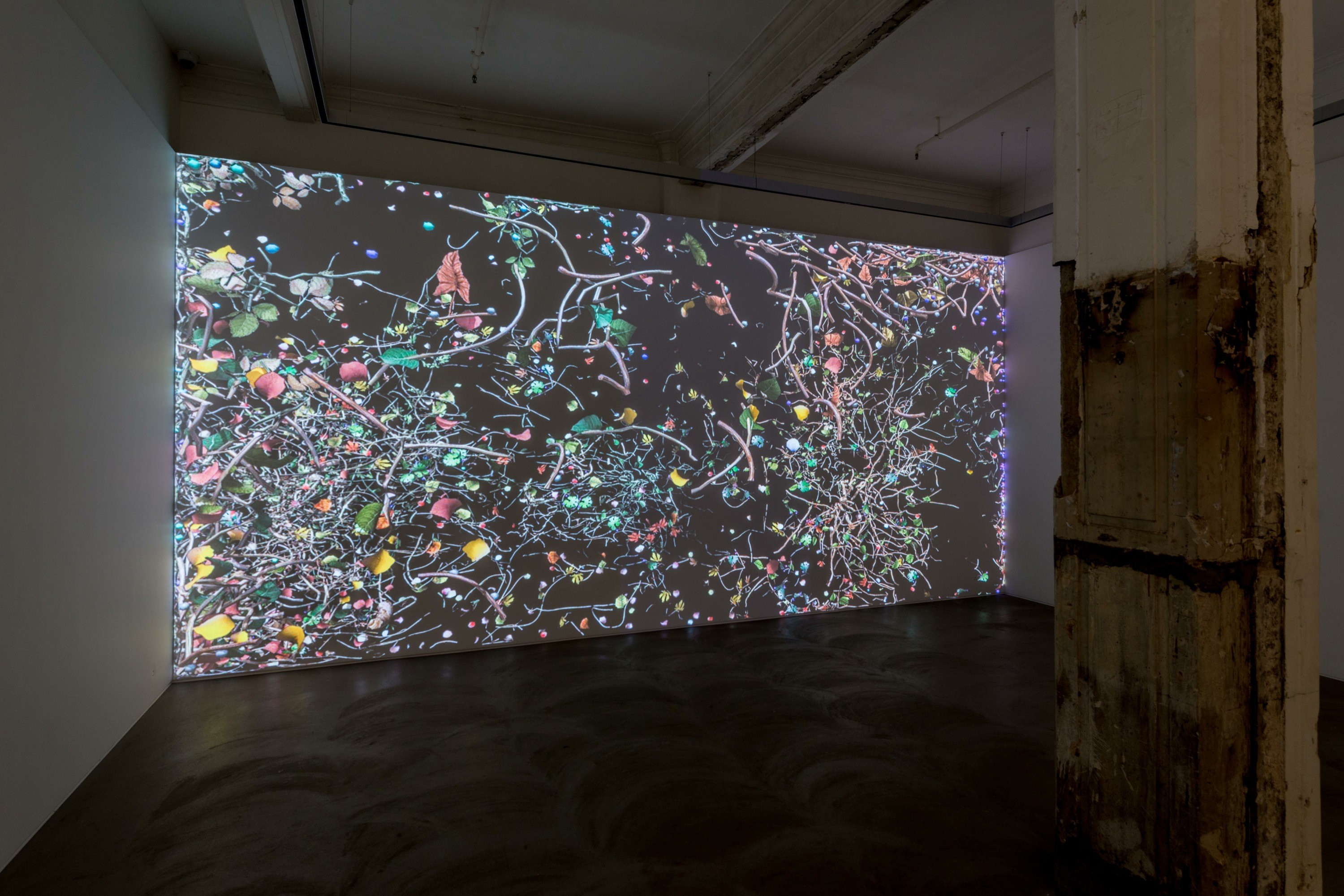 Installation view of Diaspore at Lehmann Maupin Hong Kong