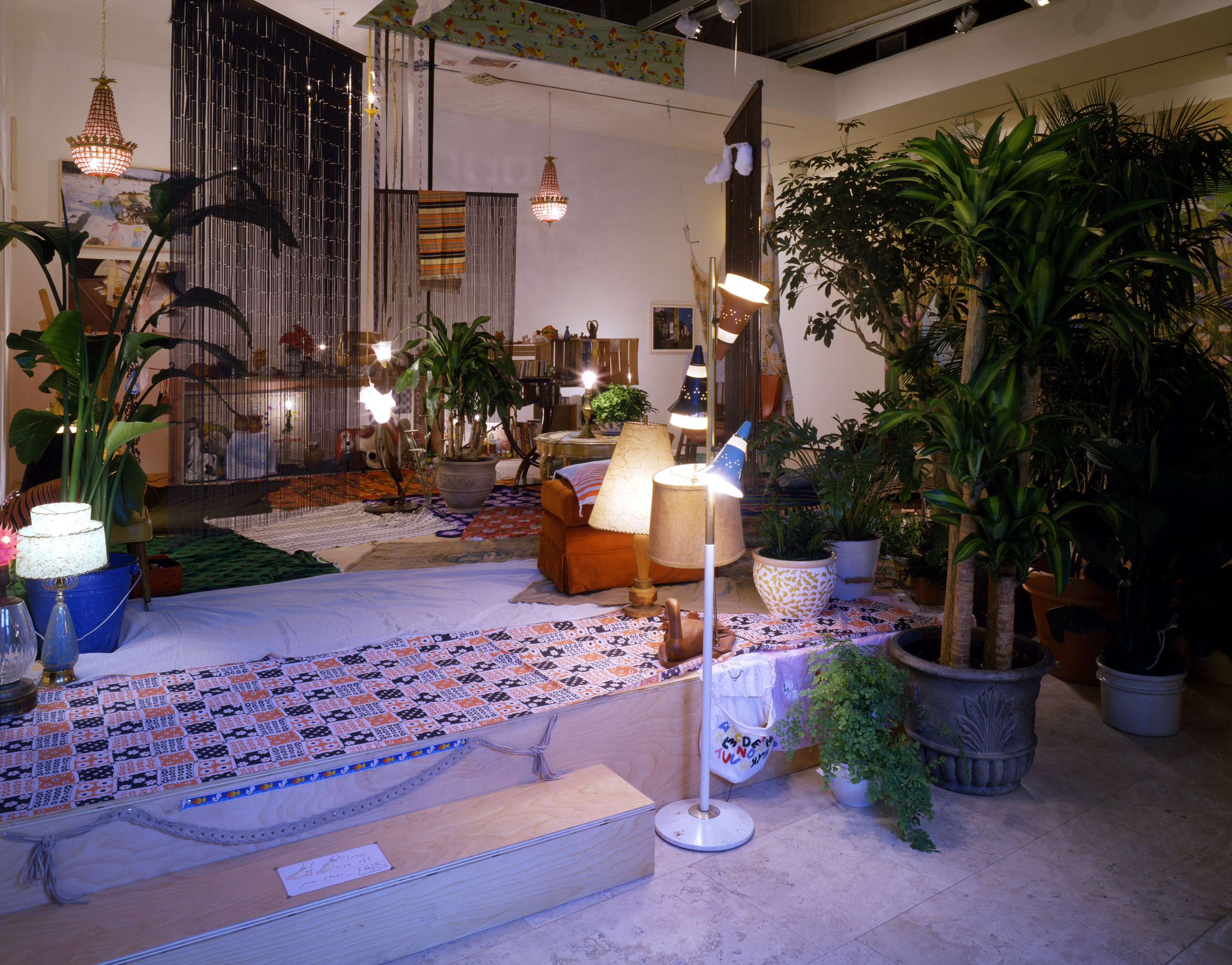 Installation view of Rei Sato at Lehmann Maupin New York