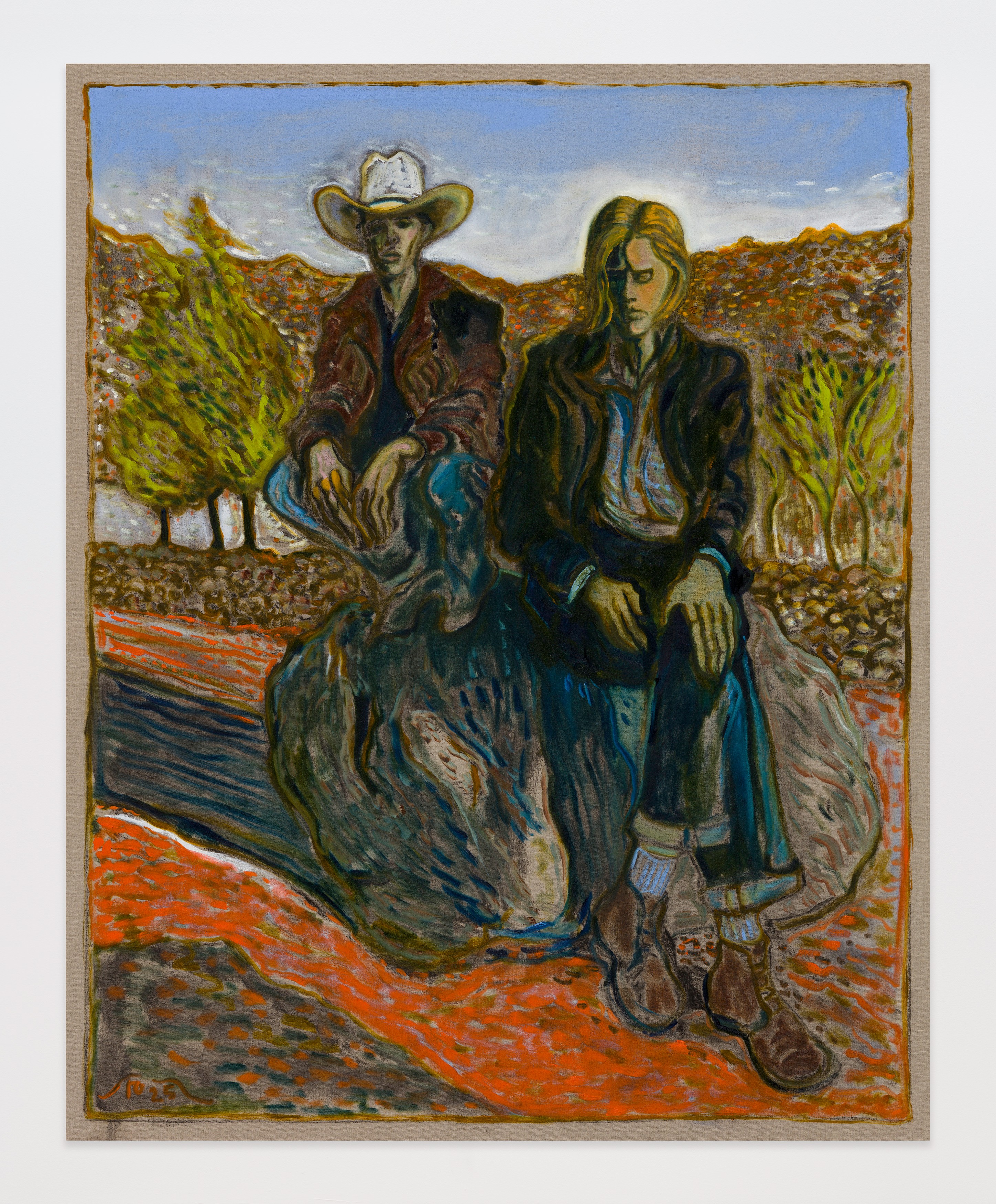 Painting by Billy Childish