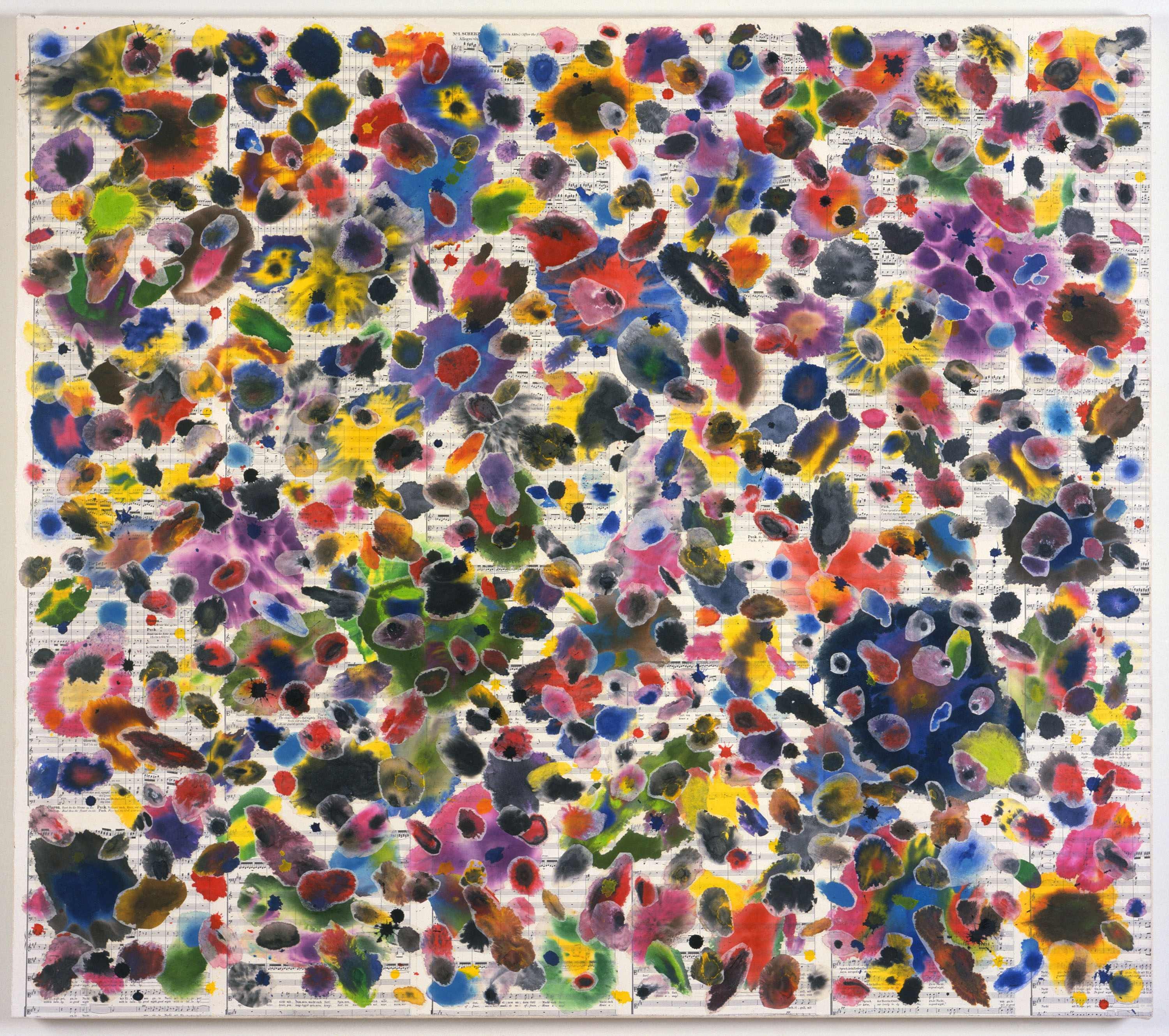 Painting by Tim Rollins and K.O.S.