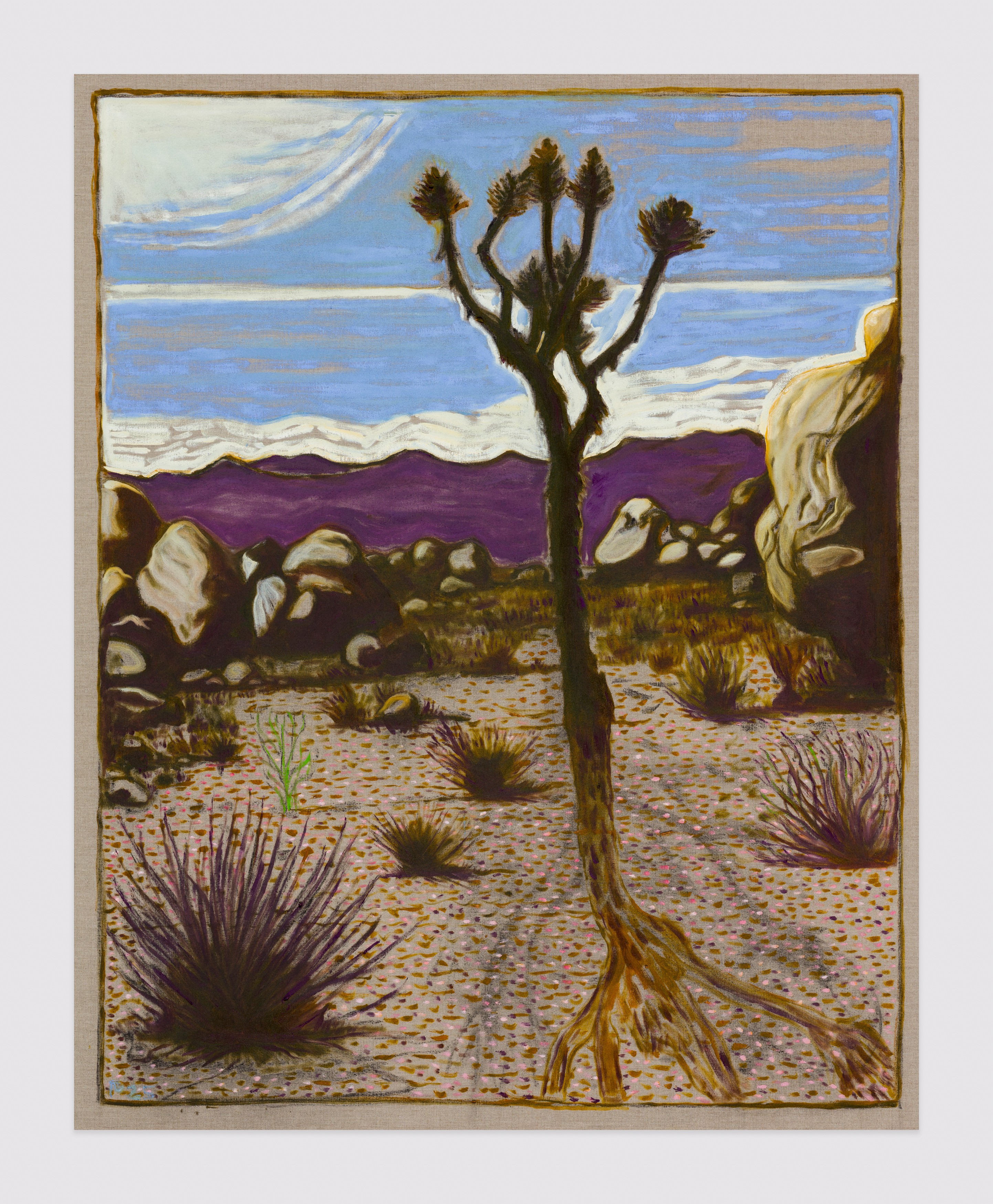 Painting by Billy Childish