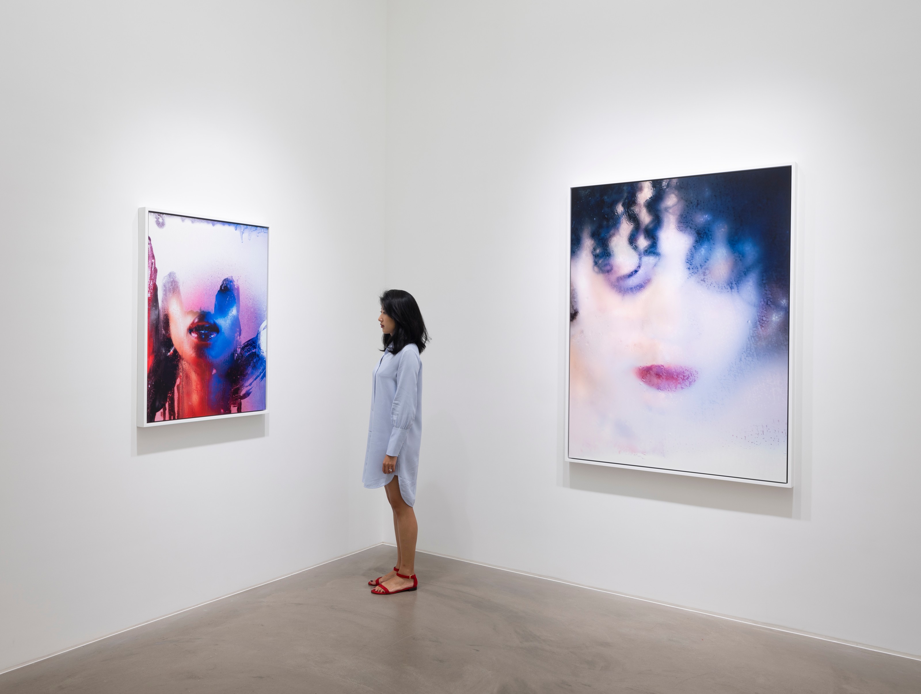 Installation view of Marilyn Minter at Lehmann Maupin Hong Kong