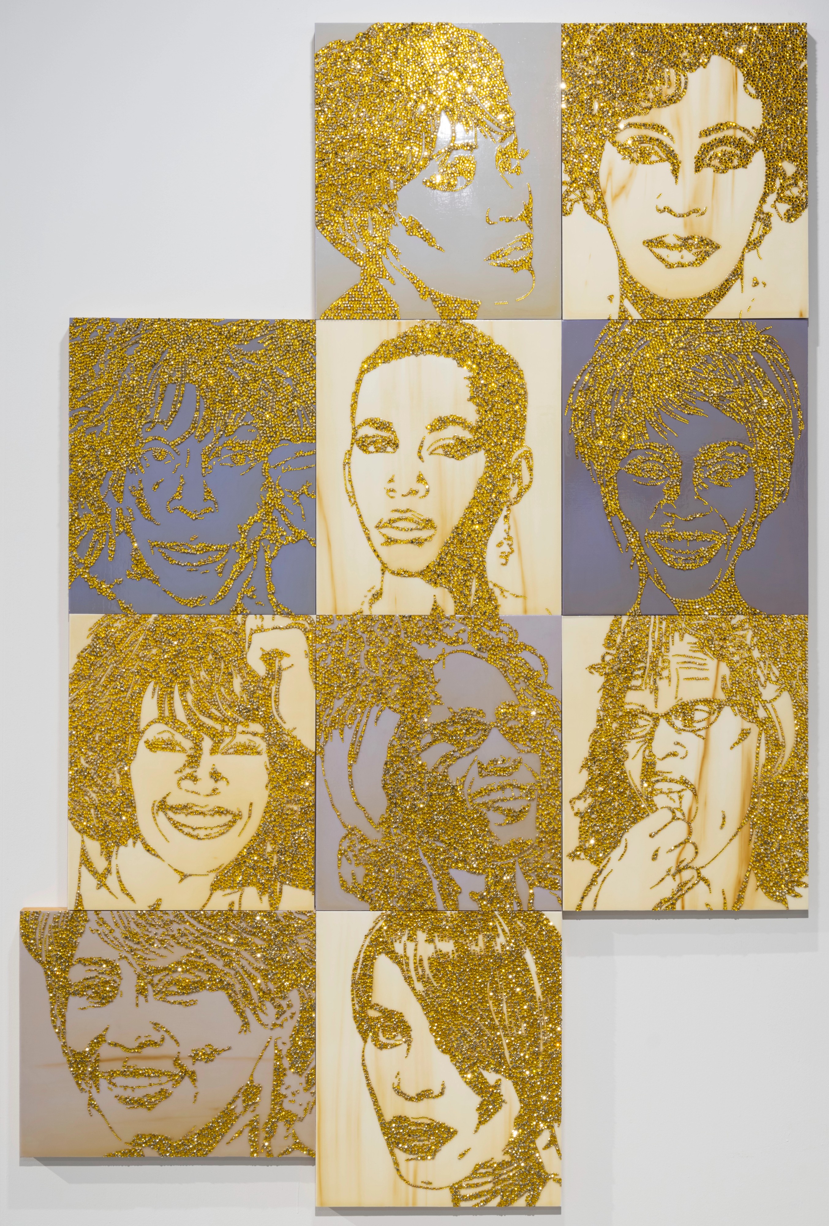 Painting by Mickalene Thomas