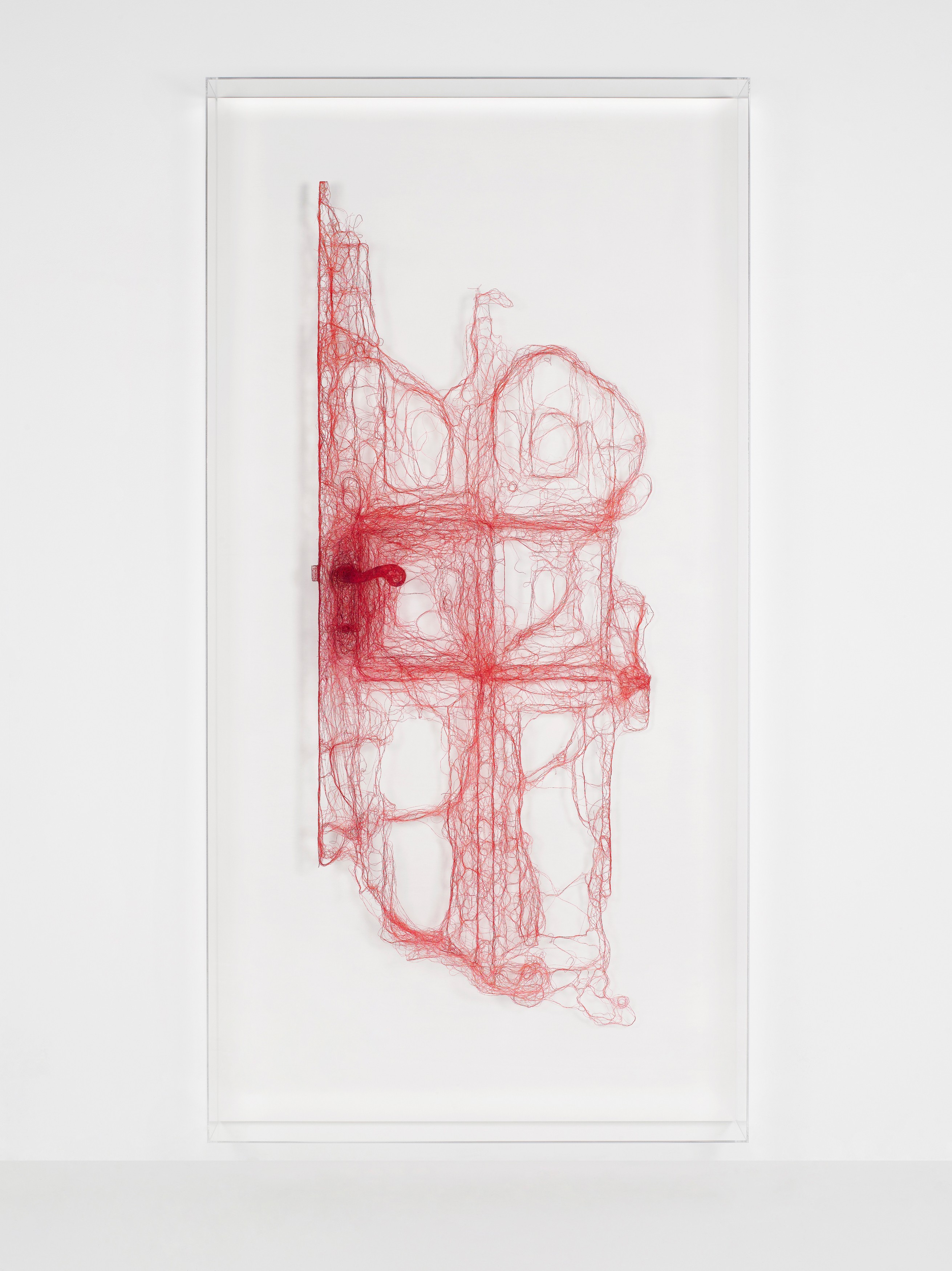 Thread drawing by Do Ho Suh