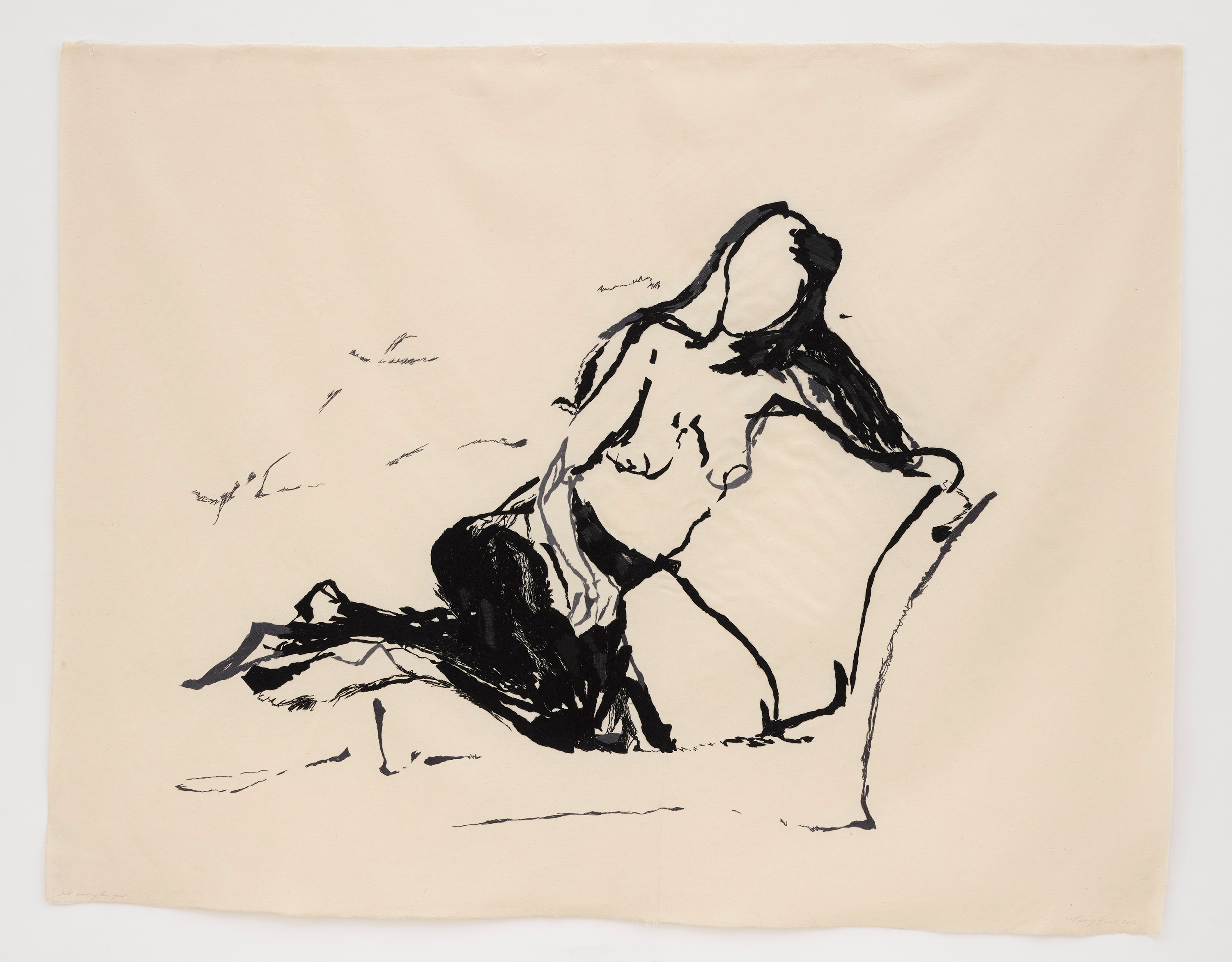 Embroidery by Tracey Emin