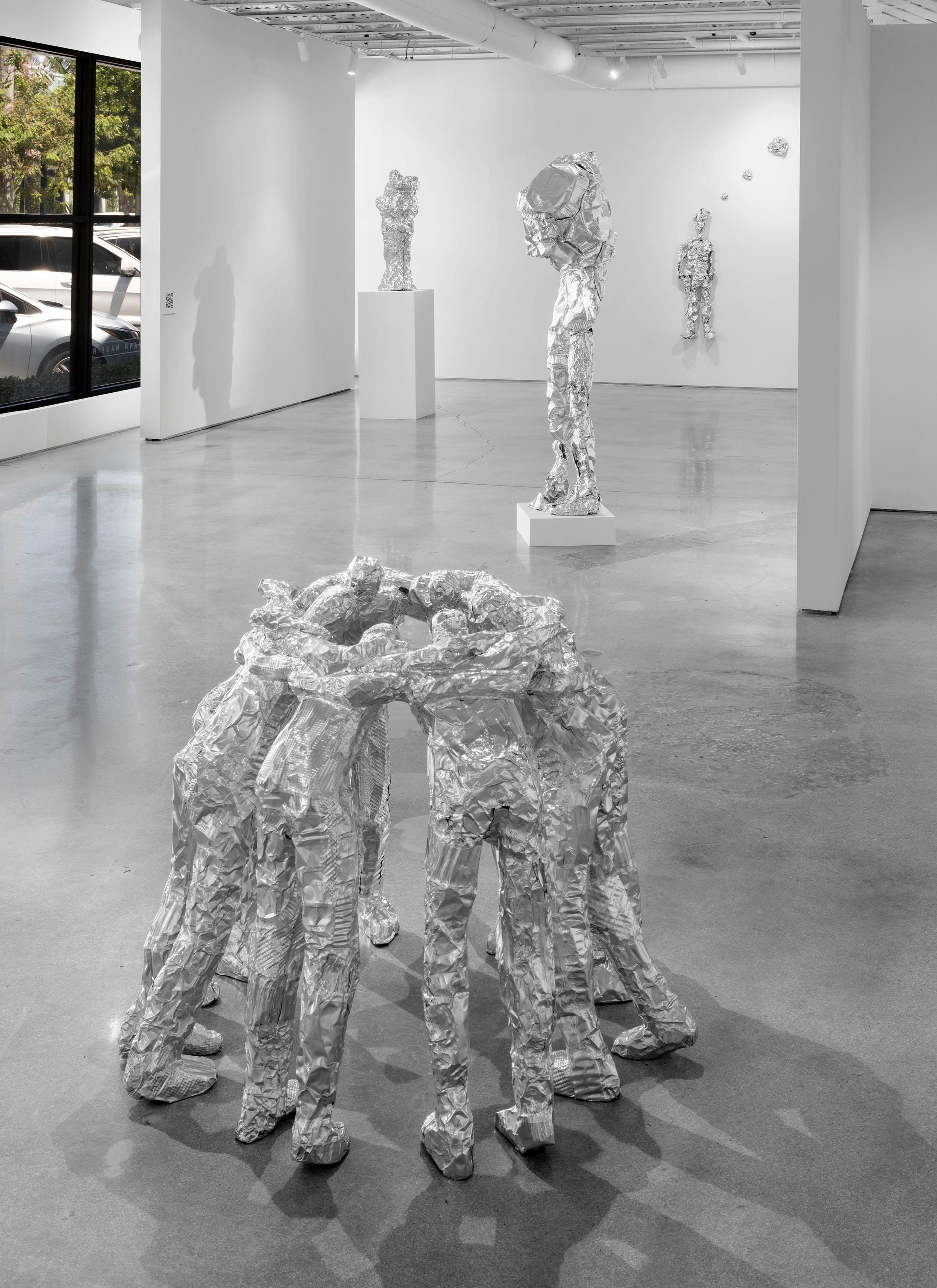 Installation view of Tom Friedman at Lehmann Maupin Palm Beach