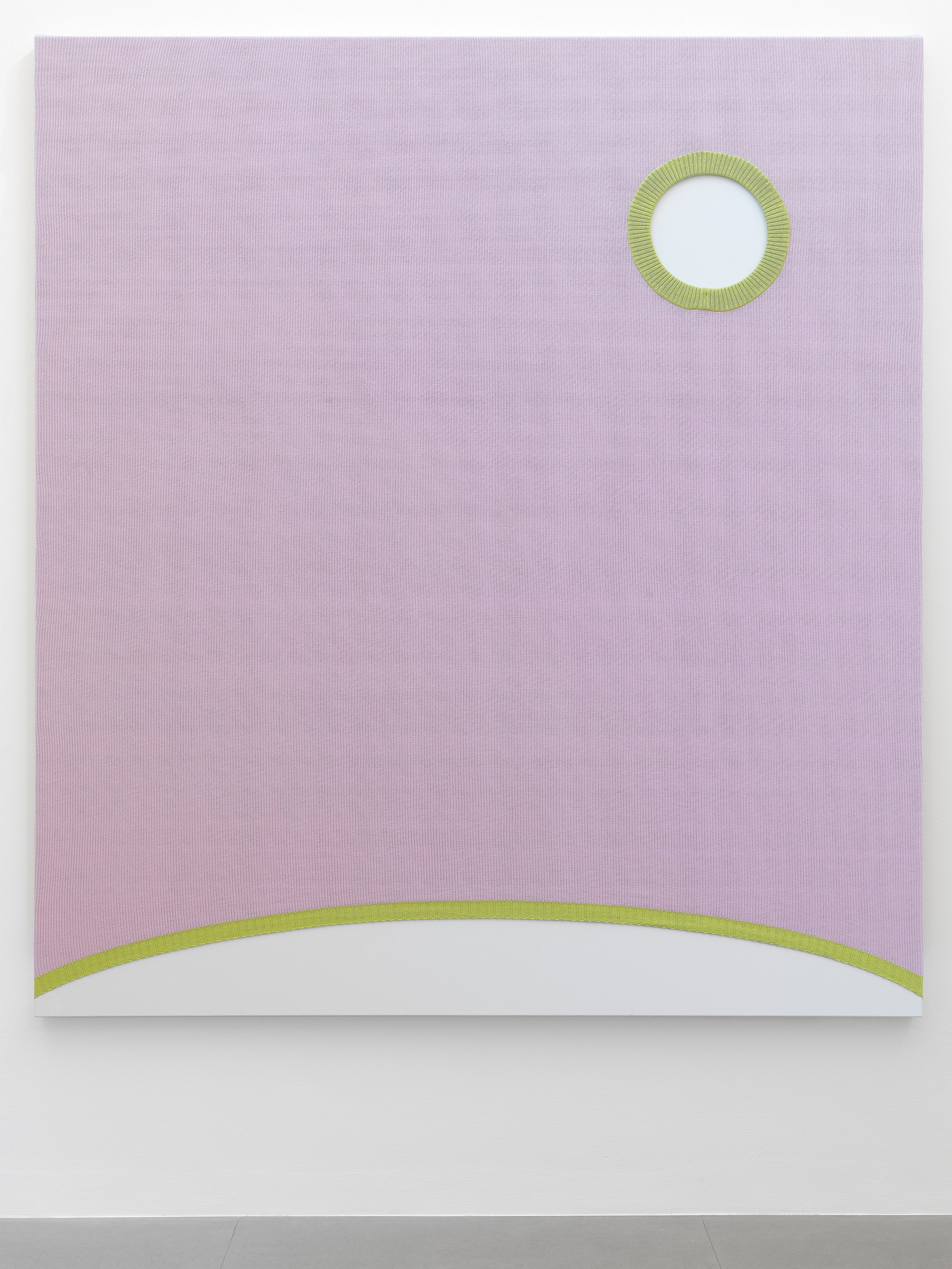Work on canvas by Erwin Wurm