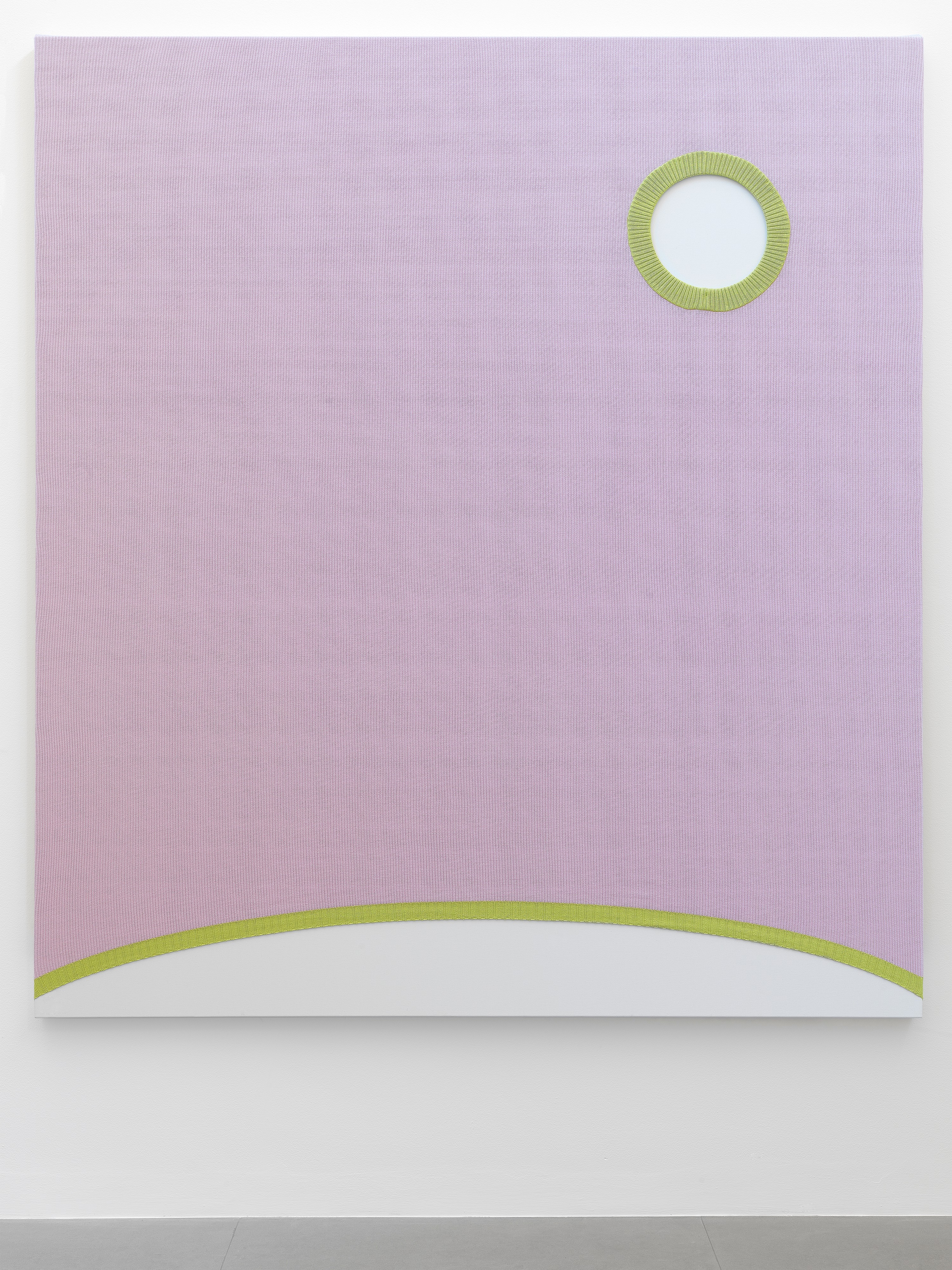 Work on canvas by Erwin Wurm