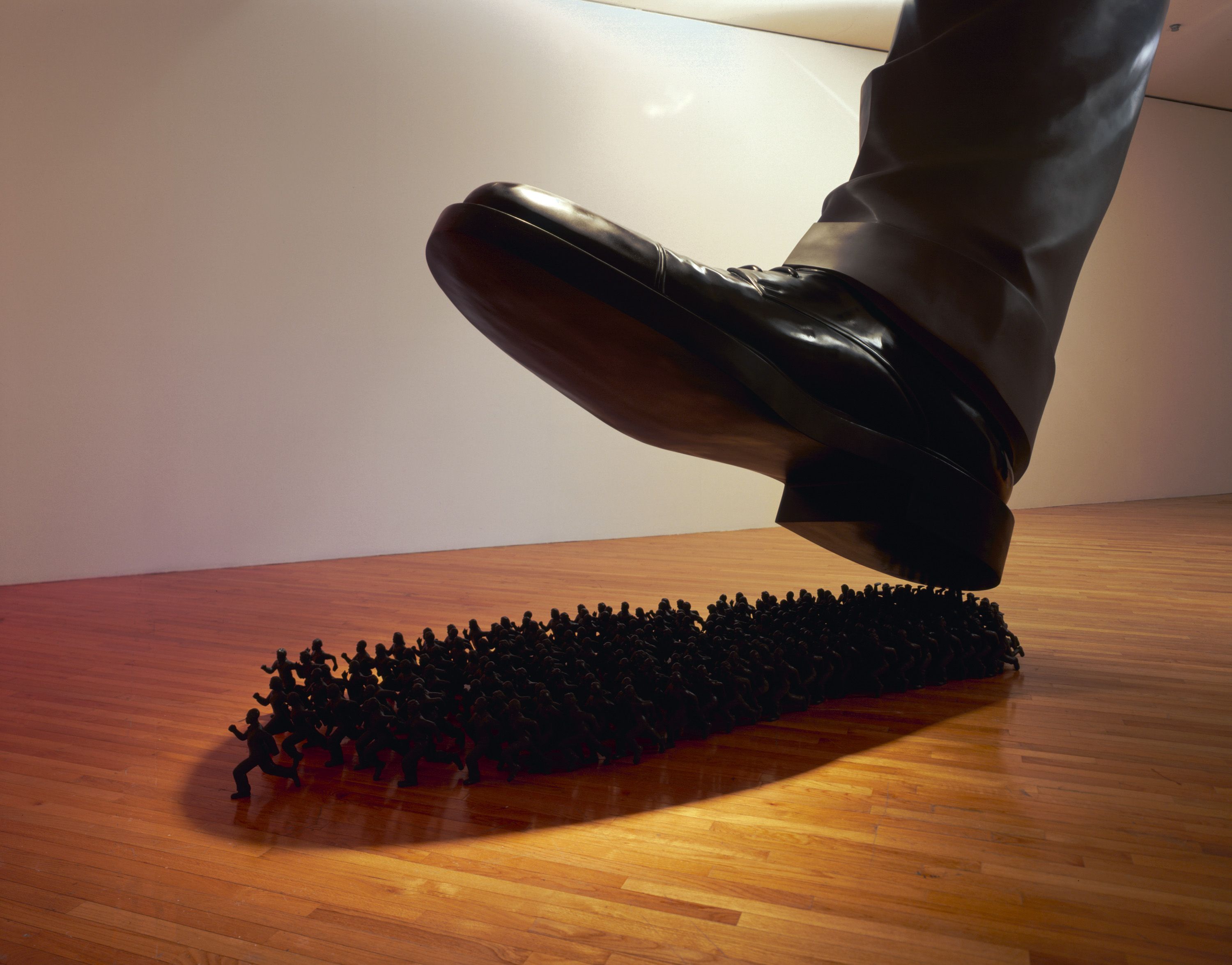 Installation view of Do Ho Suh at Art Sonje Center