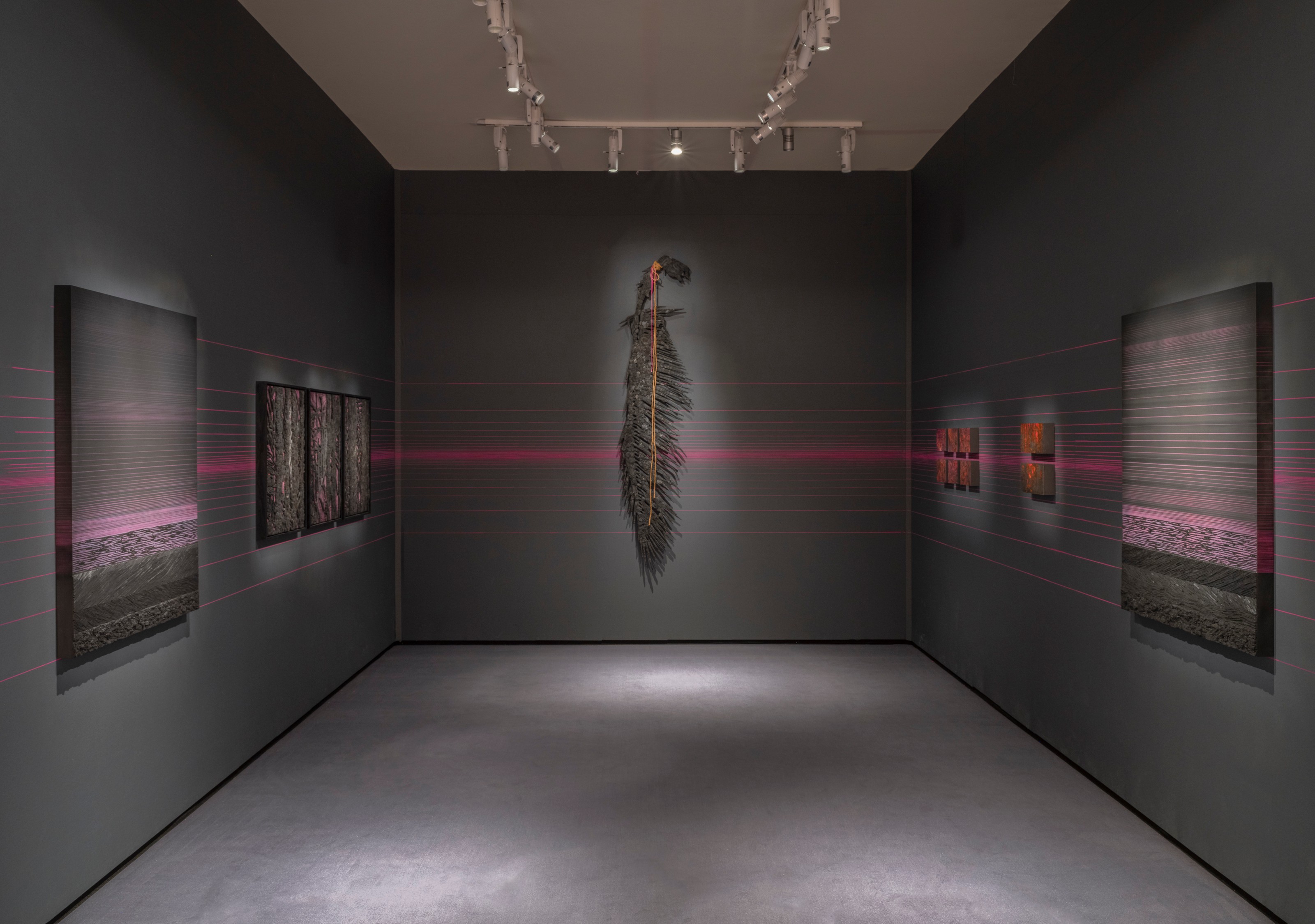 Installation view of Lehmann Maupin at TEFAF New York