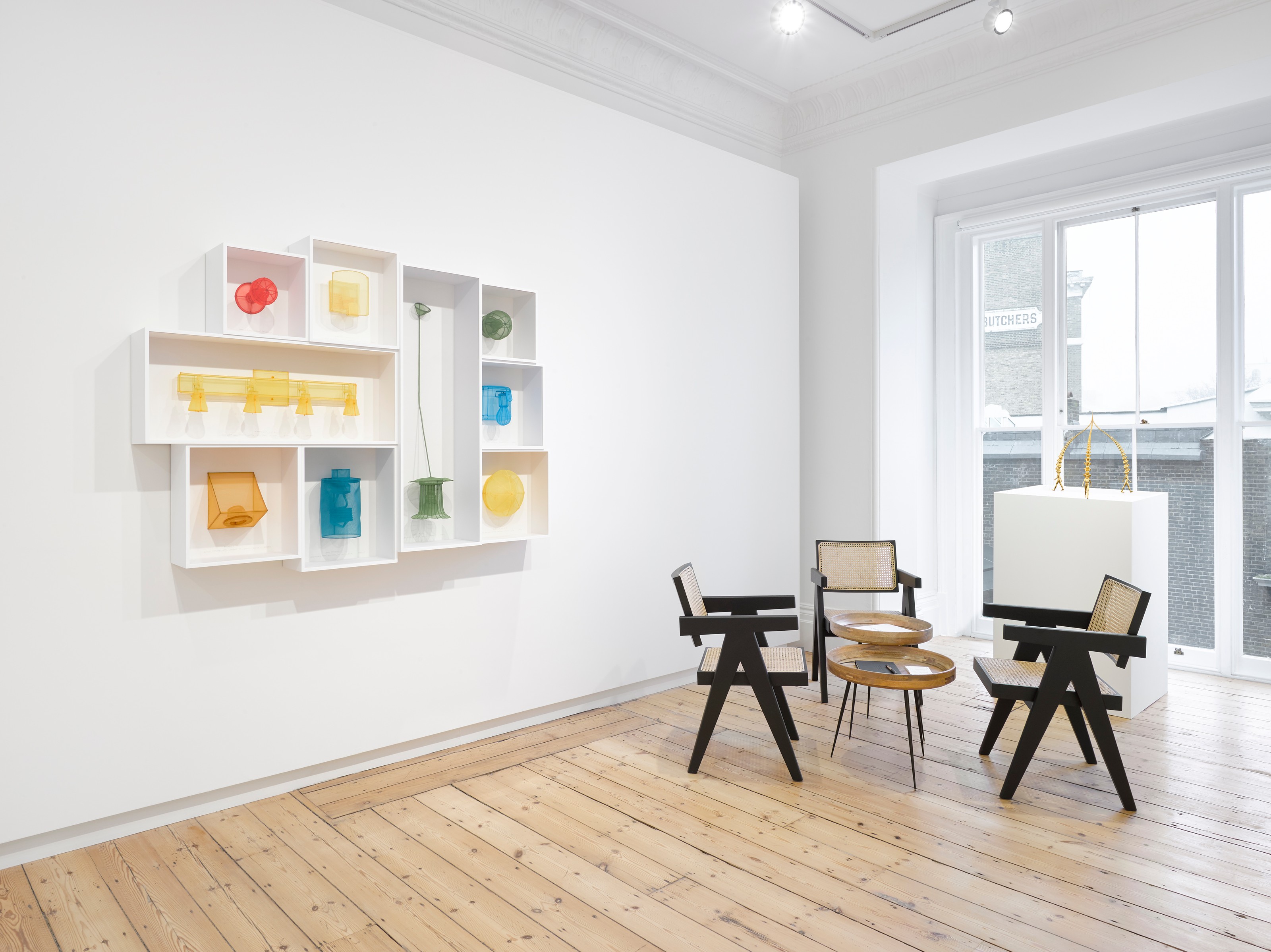 Installation view of Do Ho Suh at Lehmann Maupin London