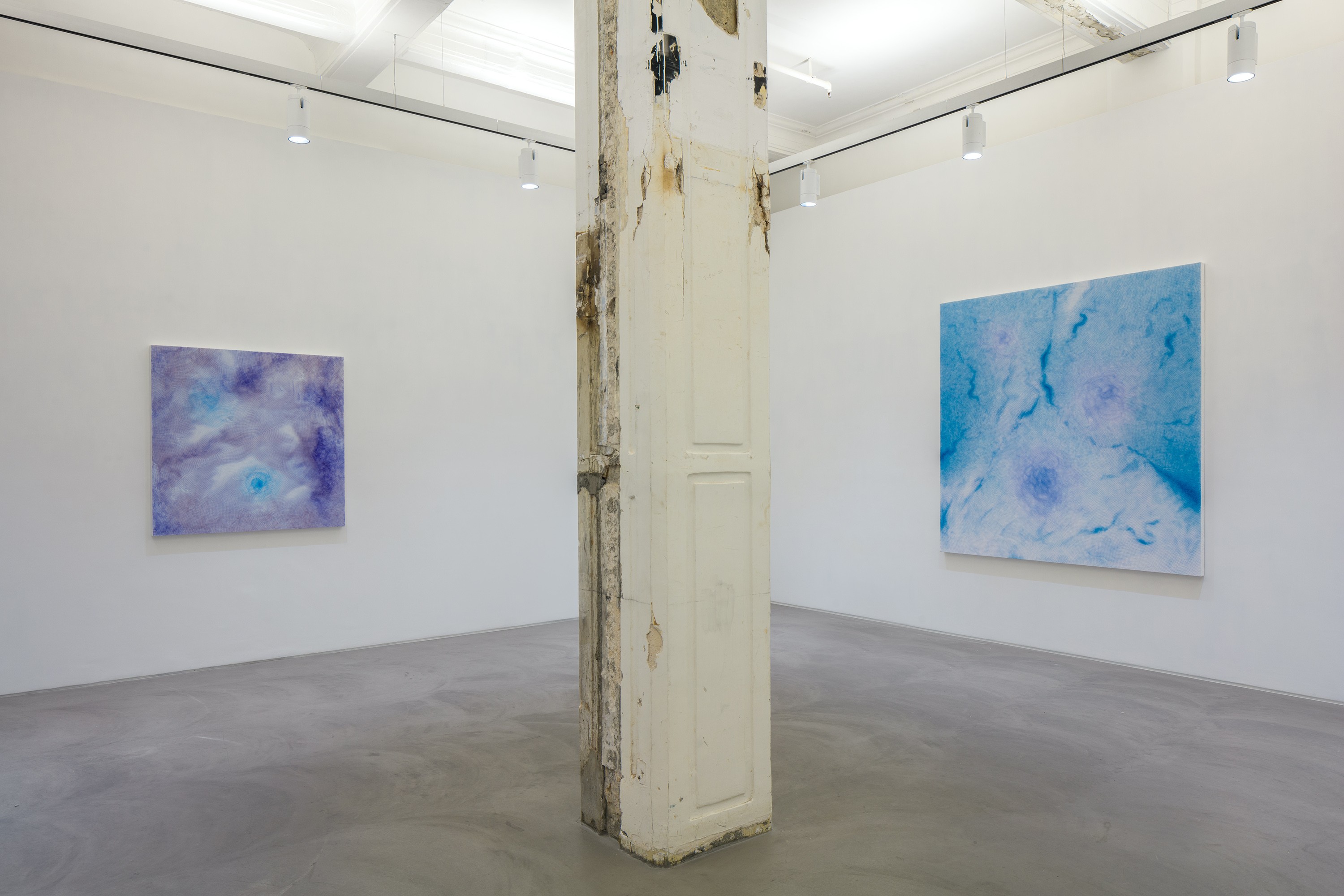 Installation view of Shirazeh Houshiary at Lehmann Maupin Hong Kong