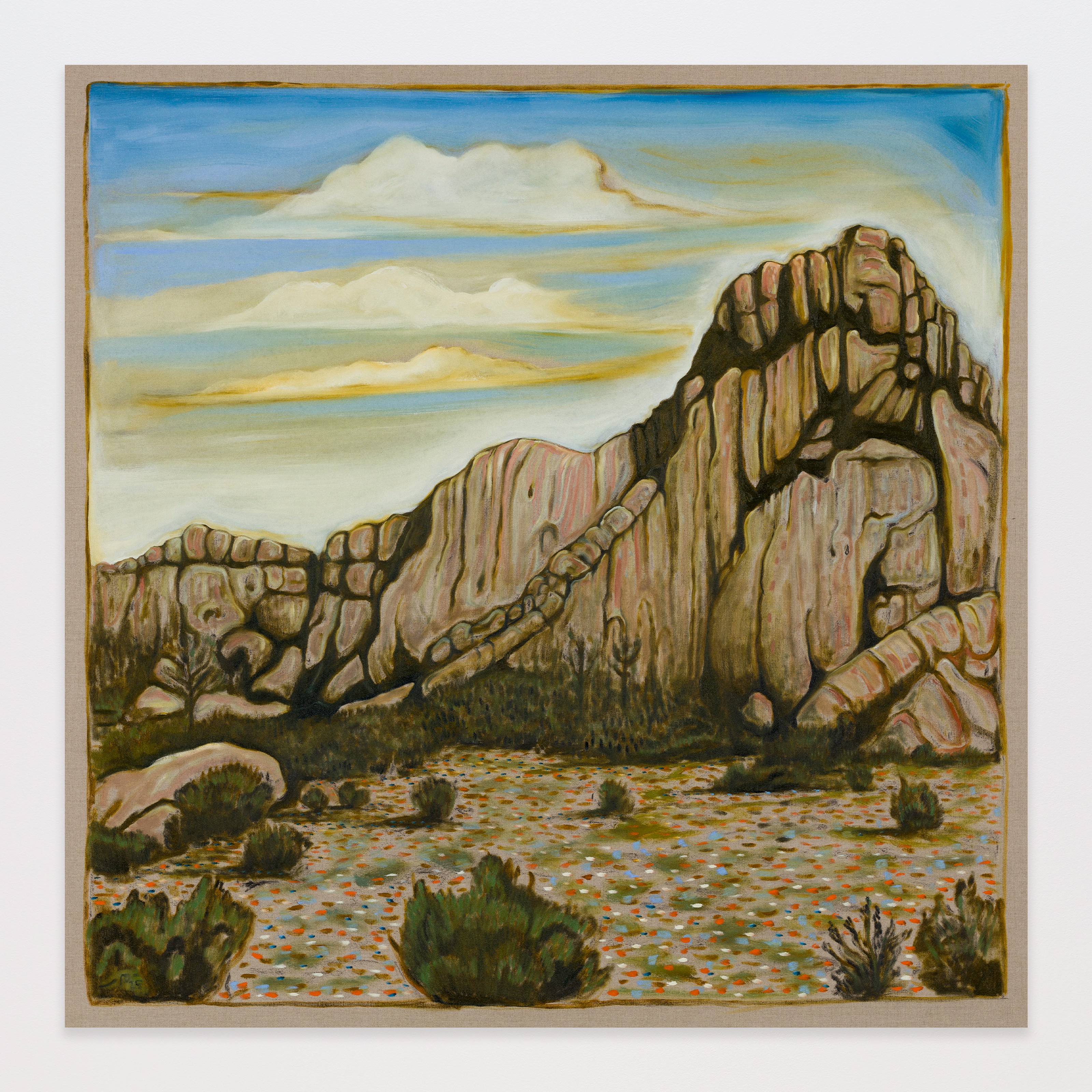 Painting by Billy Childish
