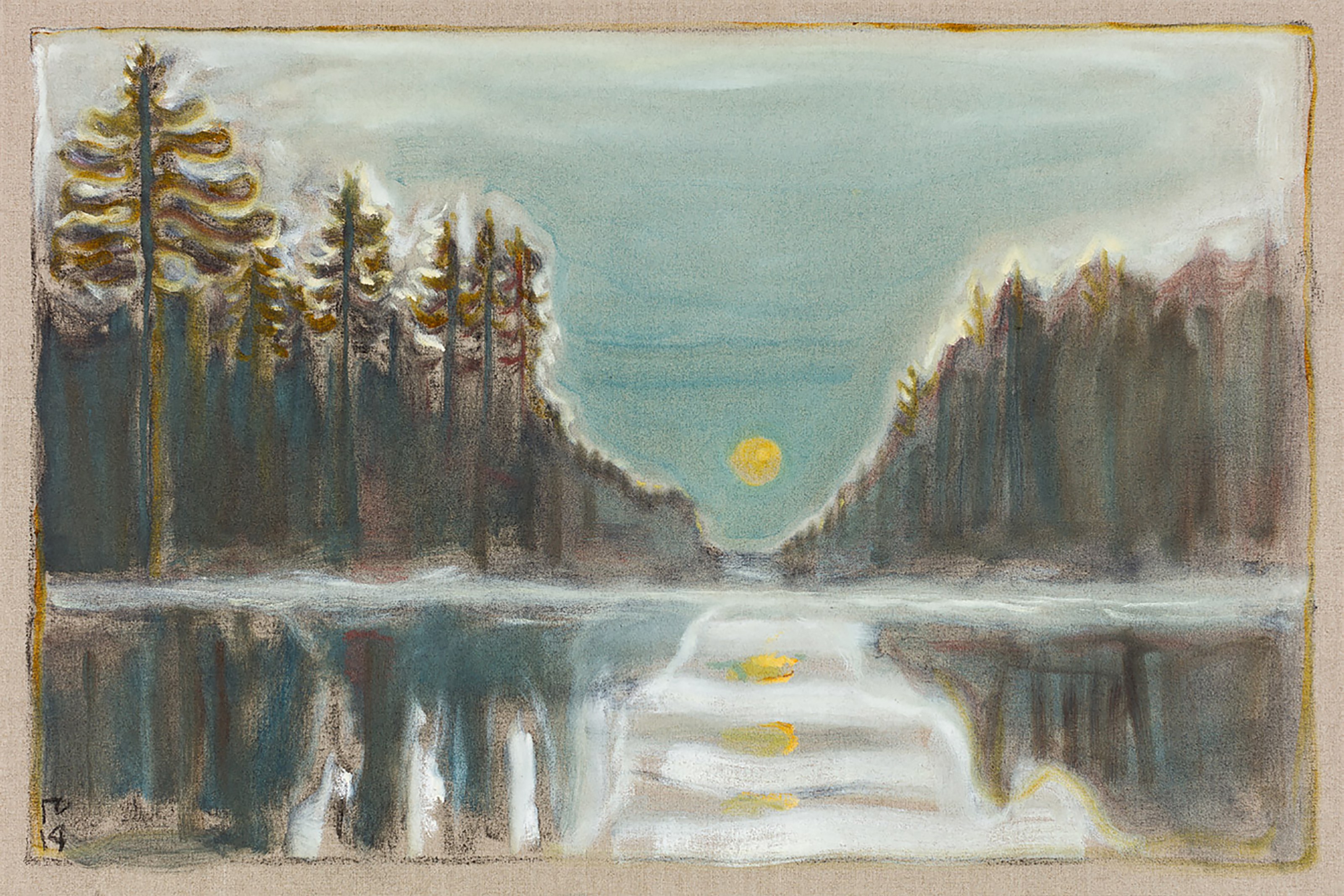Painting by Billy Childish