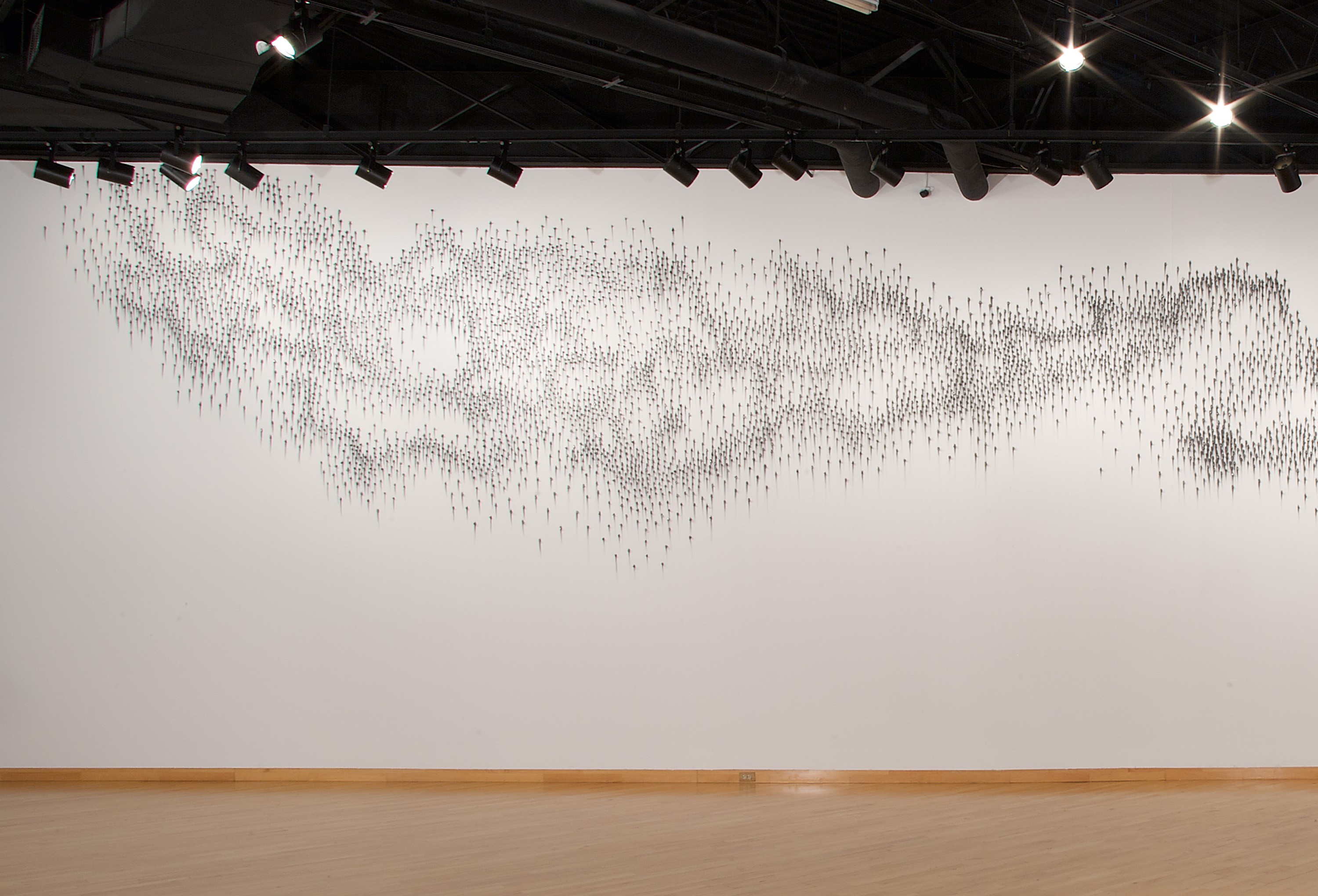 Wall sculpture by Teresita Fernández