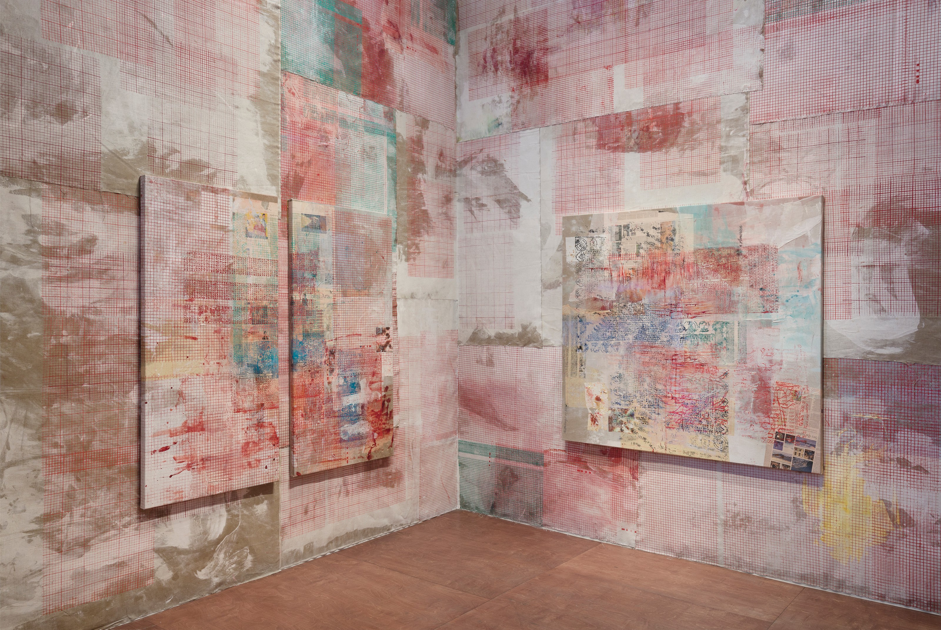 Installation view of Mandy El-Sayegh at Lehmann Maupin Seoul