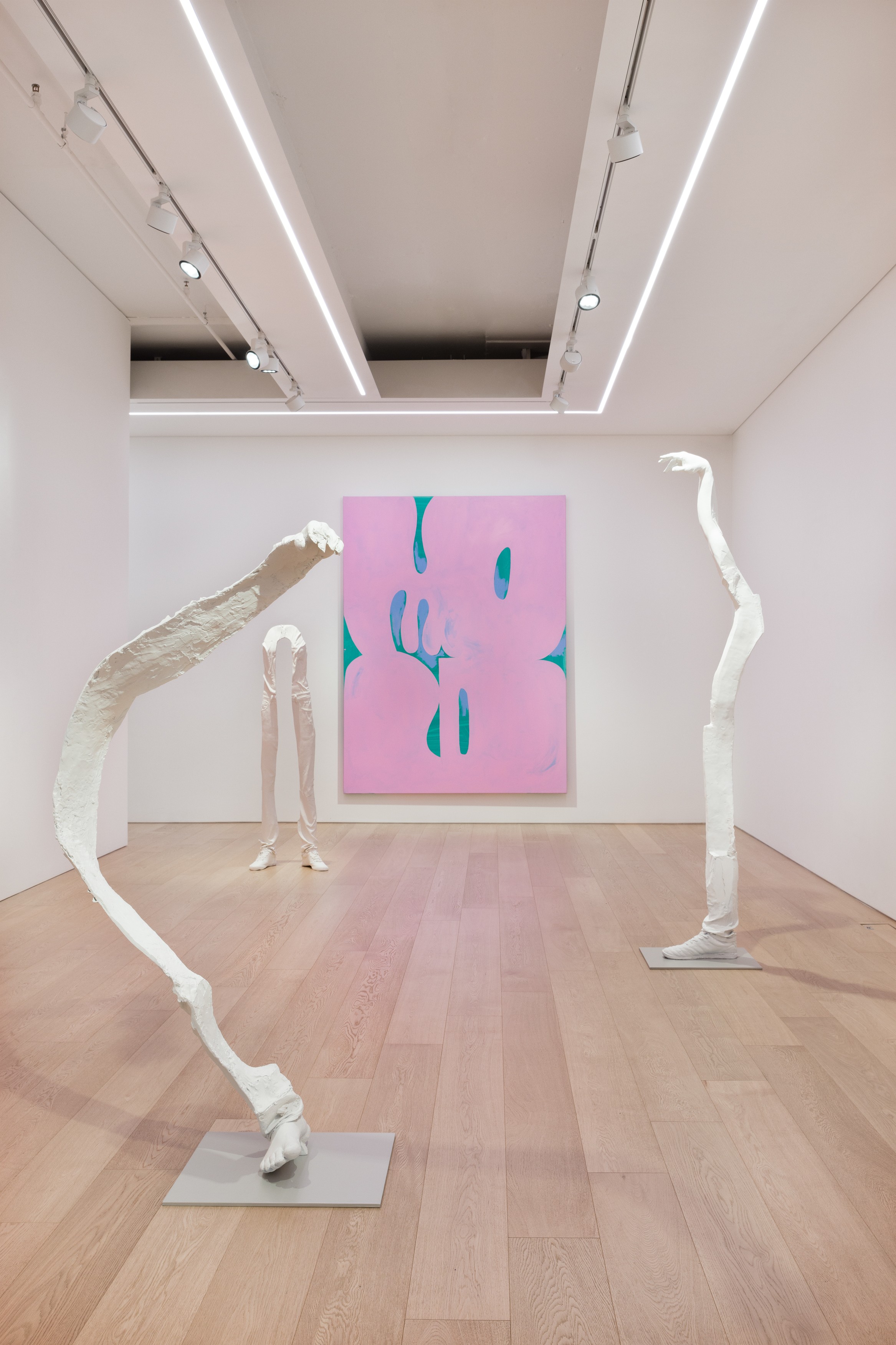Installation view of Erwin Wurm at Lehmann Maupin Seoul
