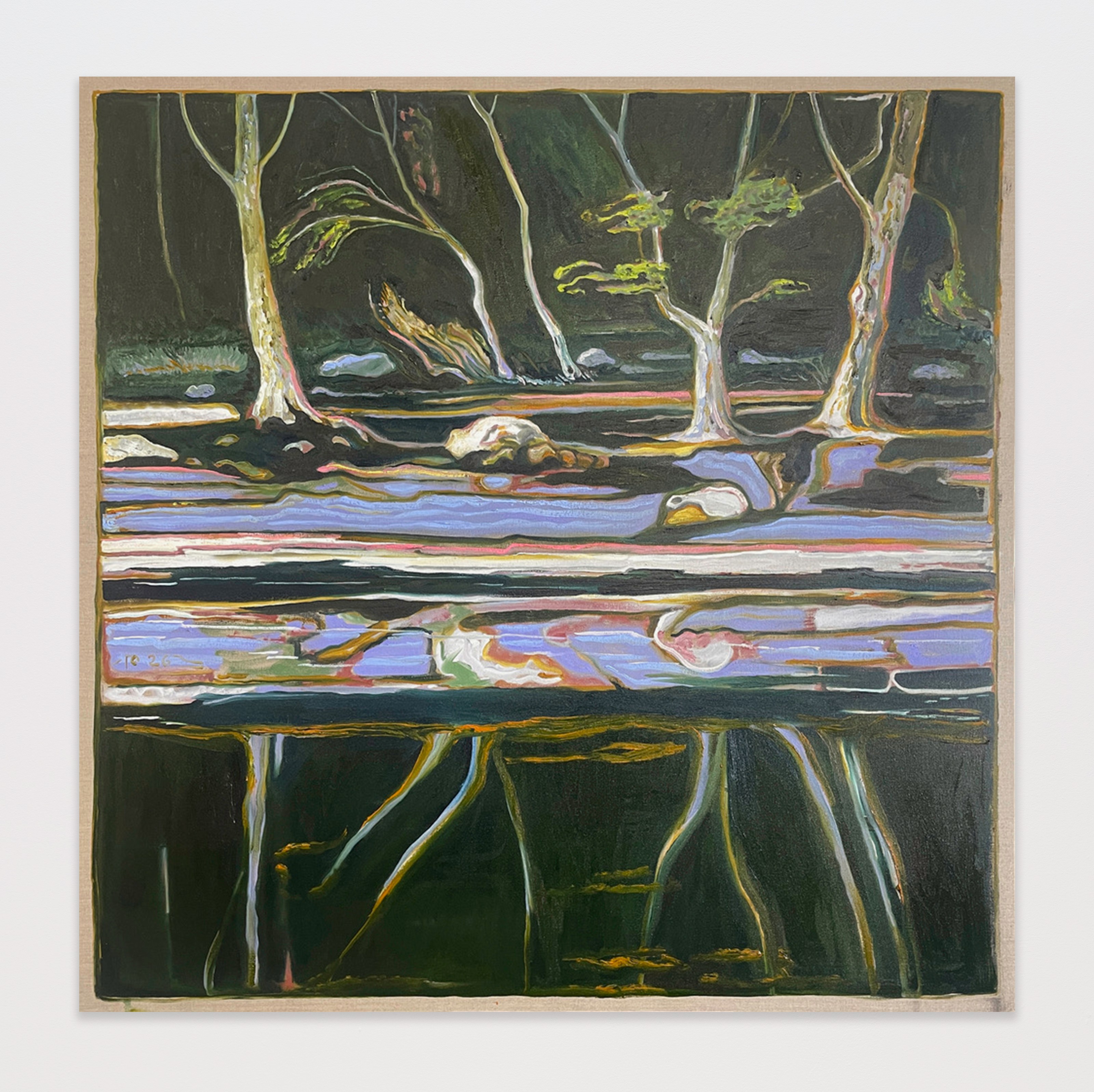 Painting by Billy Childish