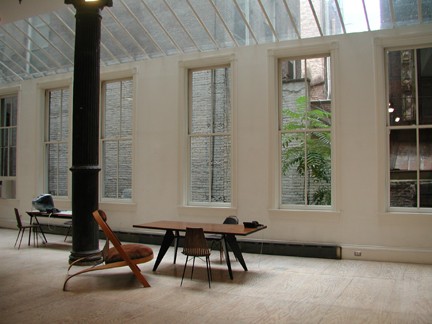 Interior of Lehmann Maupin 1996