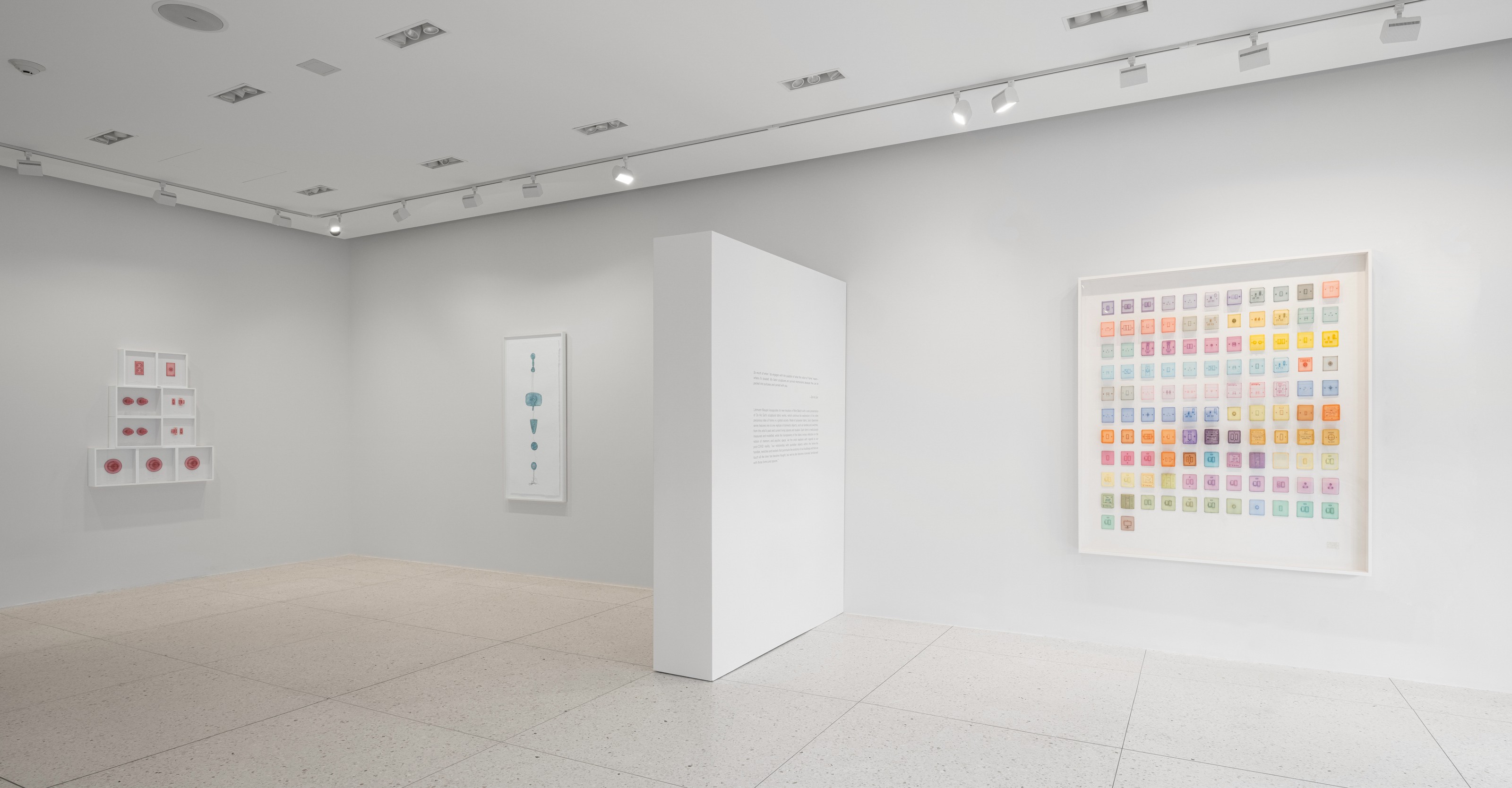 Installation view of Do Ho Suh at Lehmann Maupin Palm Beach
