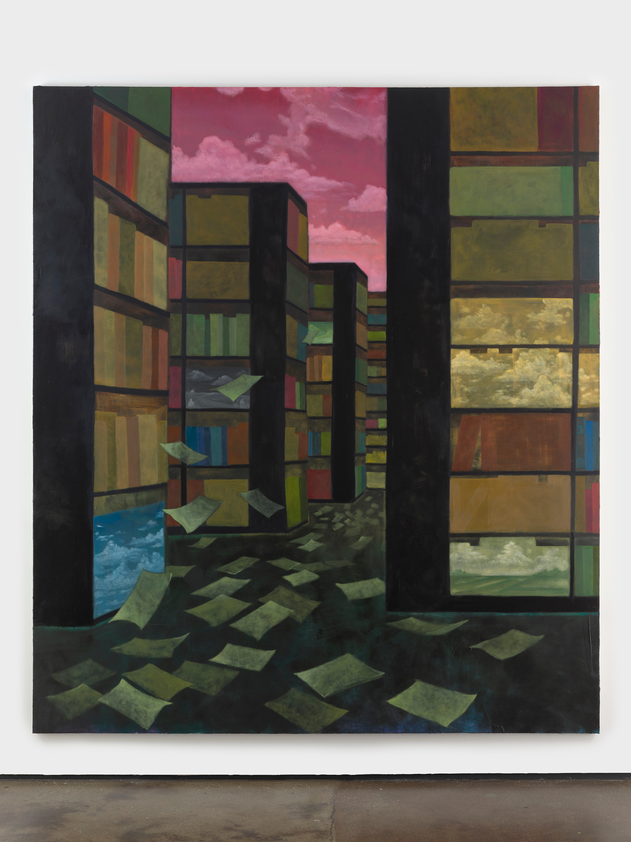 Painting by Dominic Chambers