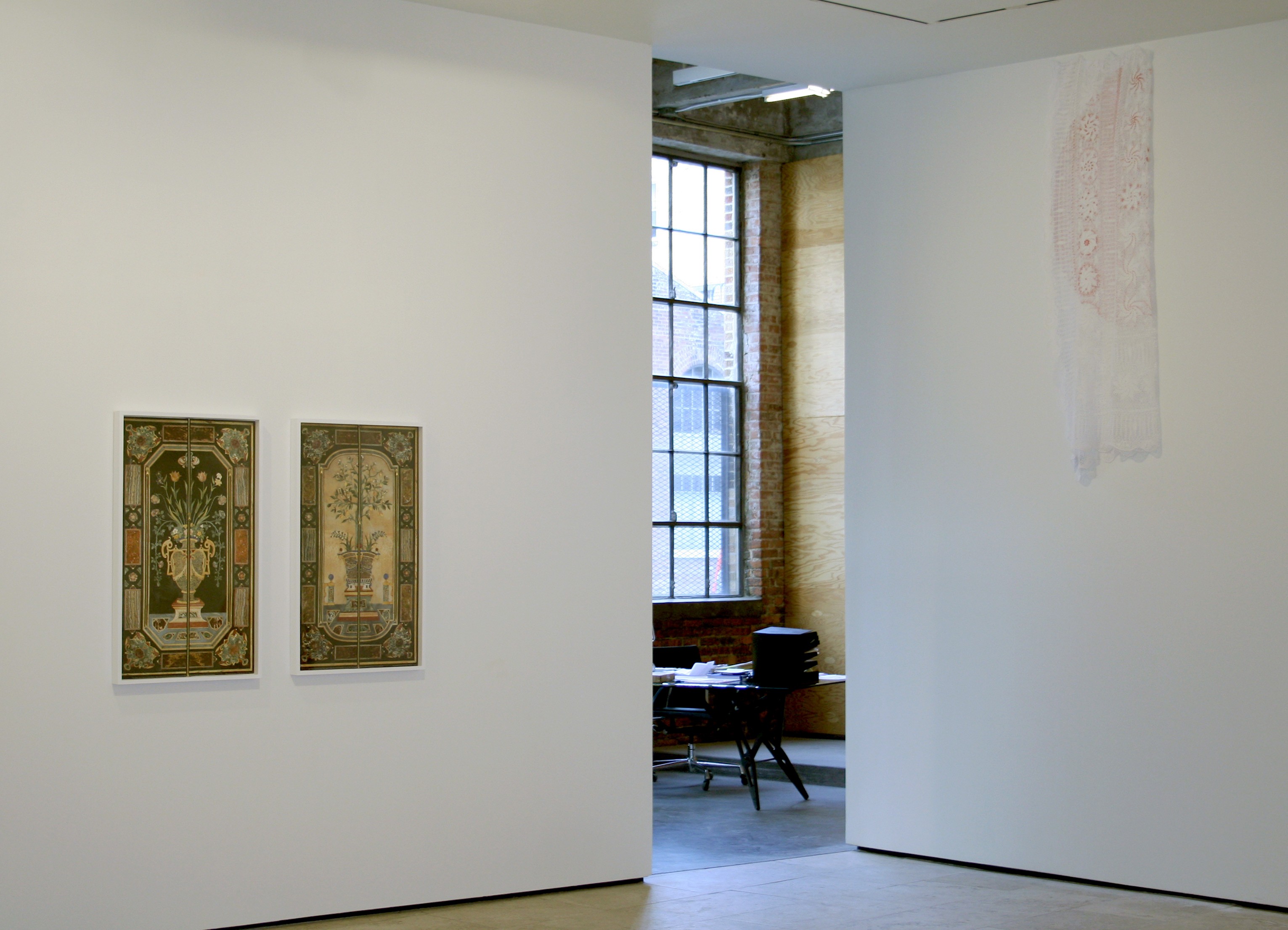 Installation view of Stefano Arienti at Lehmann Maupin New York