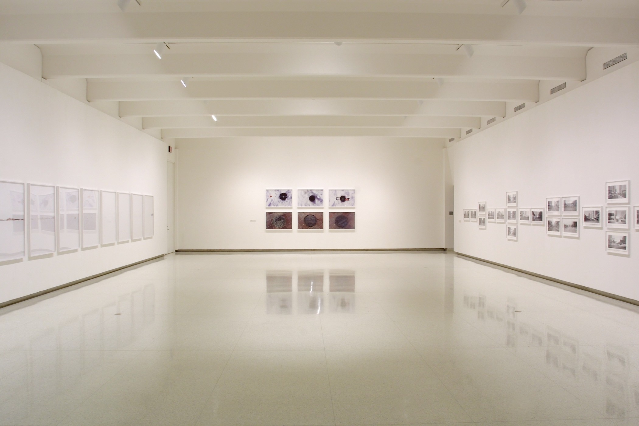 Installation view of Skyways & Icehouses at Walker Art Center