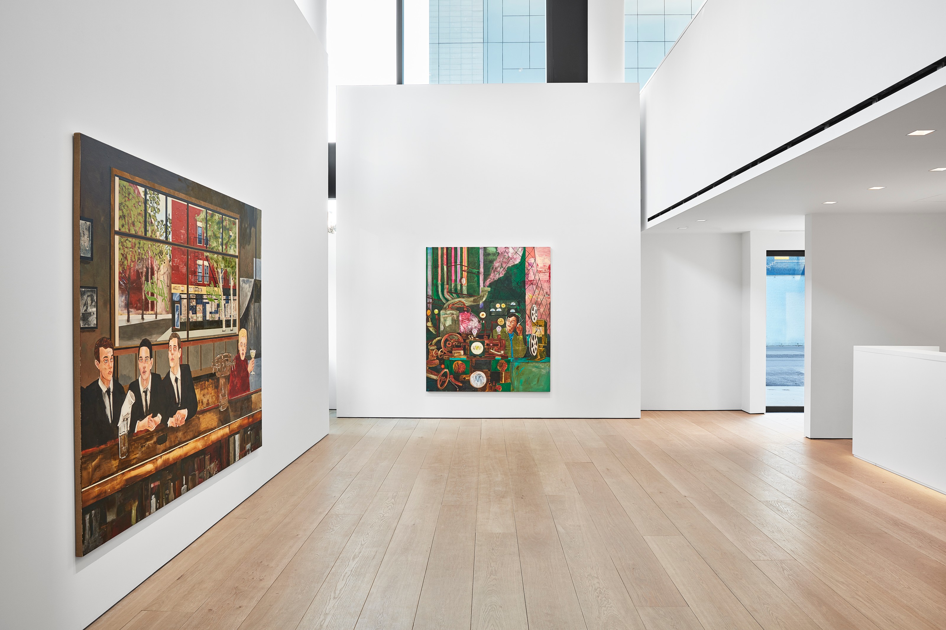 Installation view of Hernan Bas at Lehmann Maupin New York