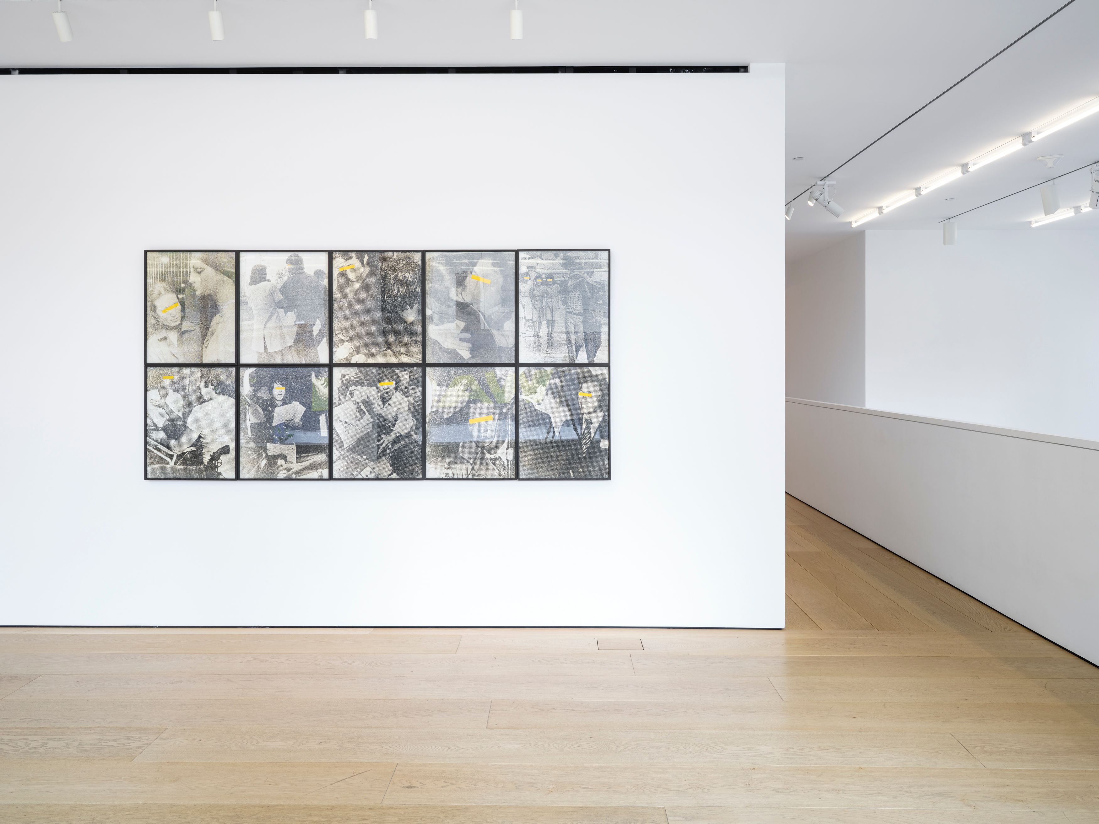 Installation view of Sung Neung Kyung at Lehmann Maupin New York