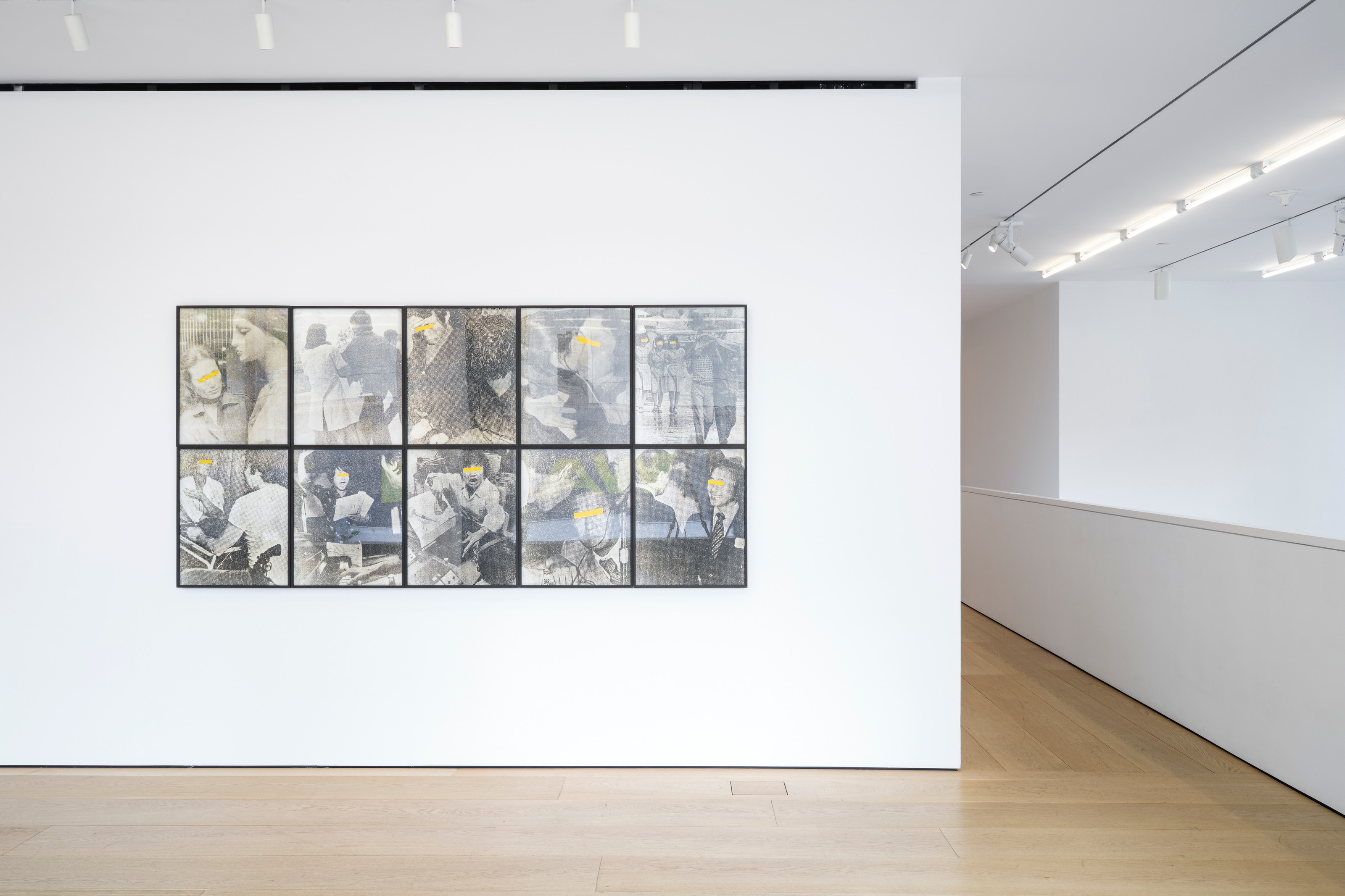 Installation view of Sung Neung Kyung at Lehmann Maupin New York