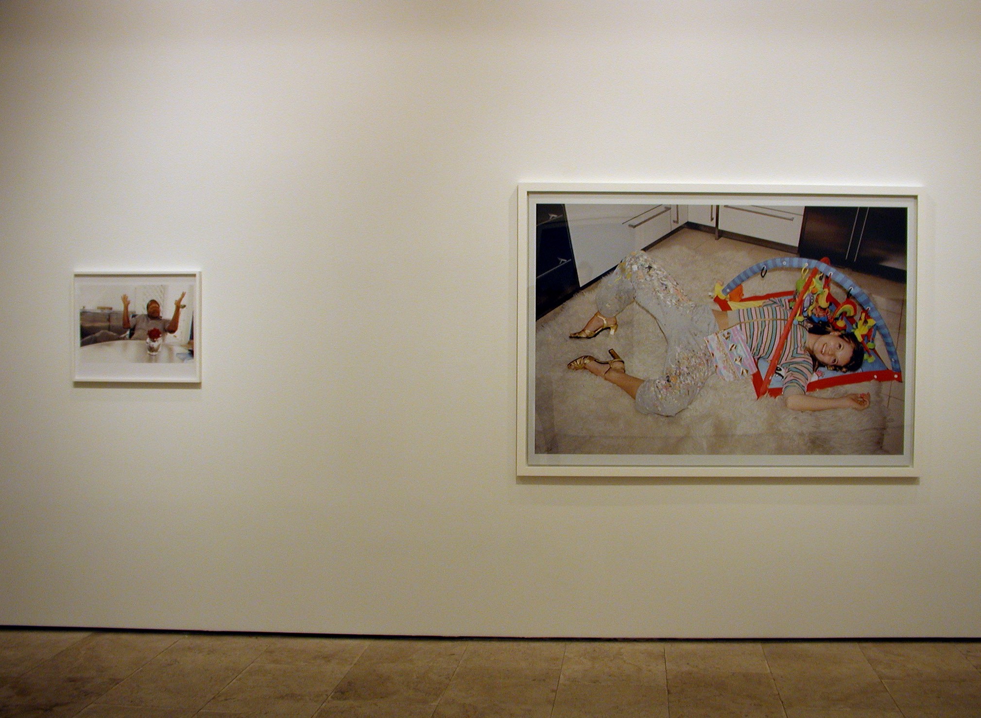 Installation view of Daddy You're So Cute at Lehmann Maupin New York