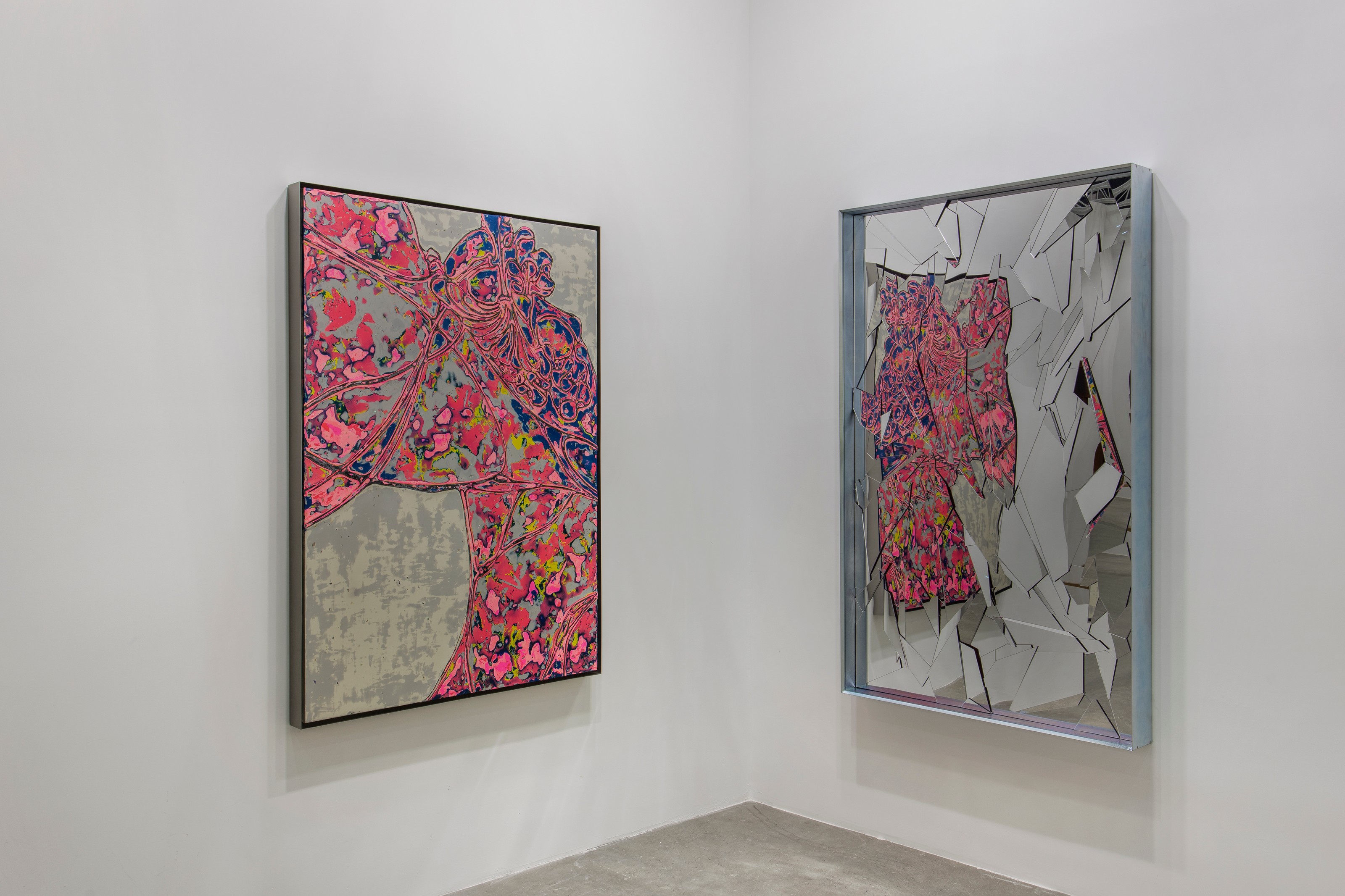 Installation view of Lehmann Maupin, Booth A122 at West Bund Art & Design