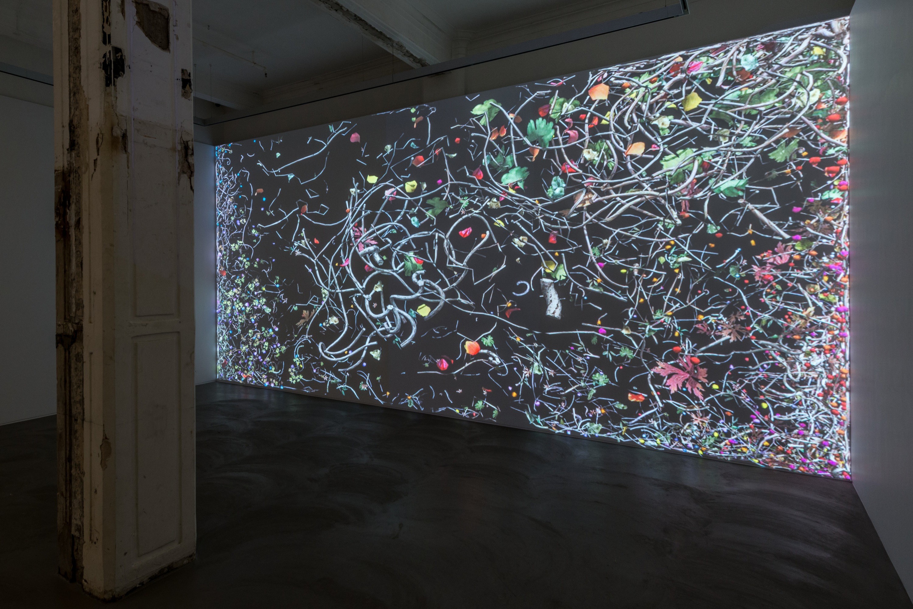 Installation view of Diaspore at Lehmann Maupin Hong Kong