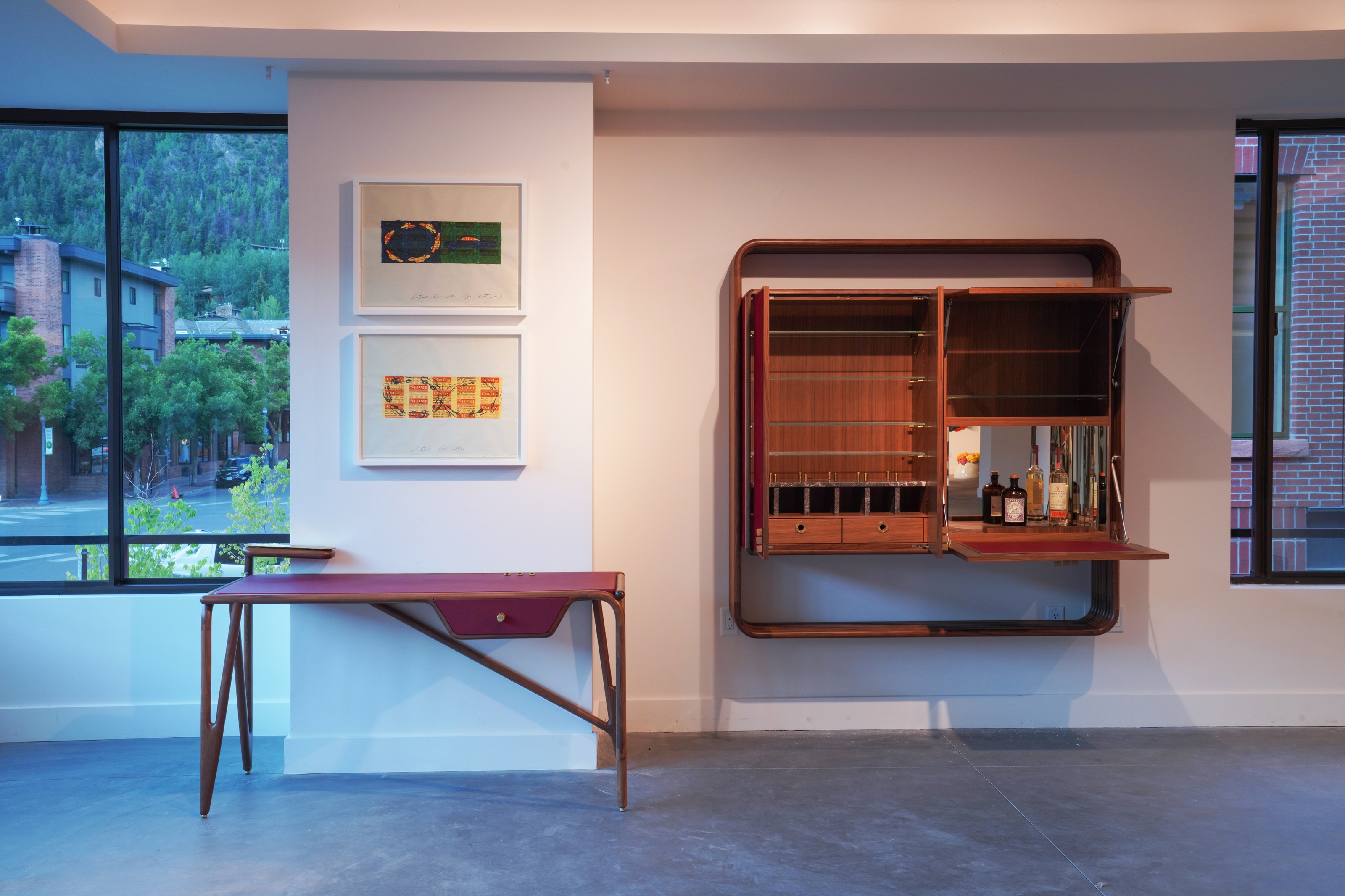 Installation view of Haptic Narrative - The Aspen Edition in Aspen
