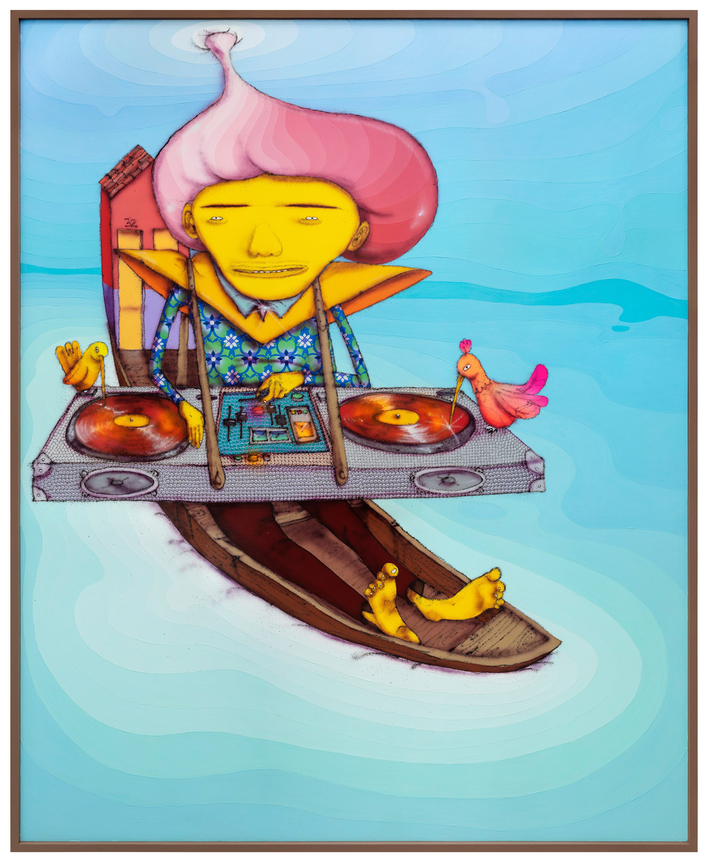 Painting by OSGEMEOS