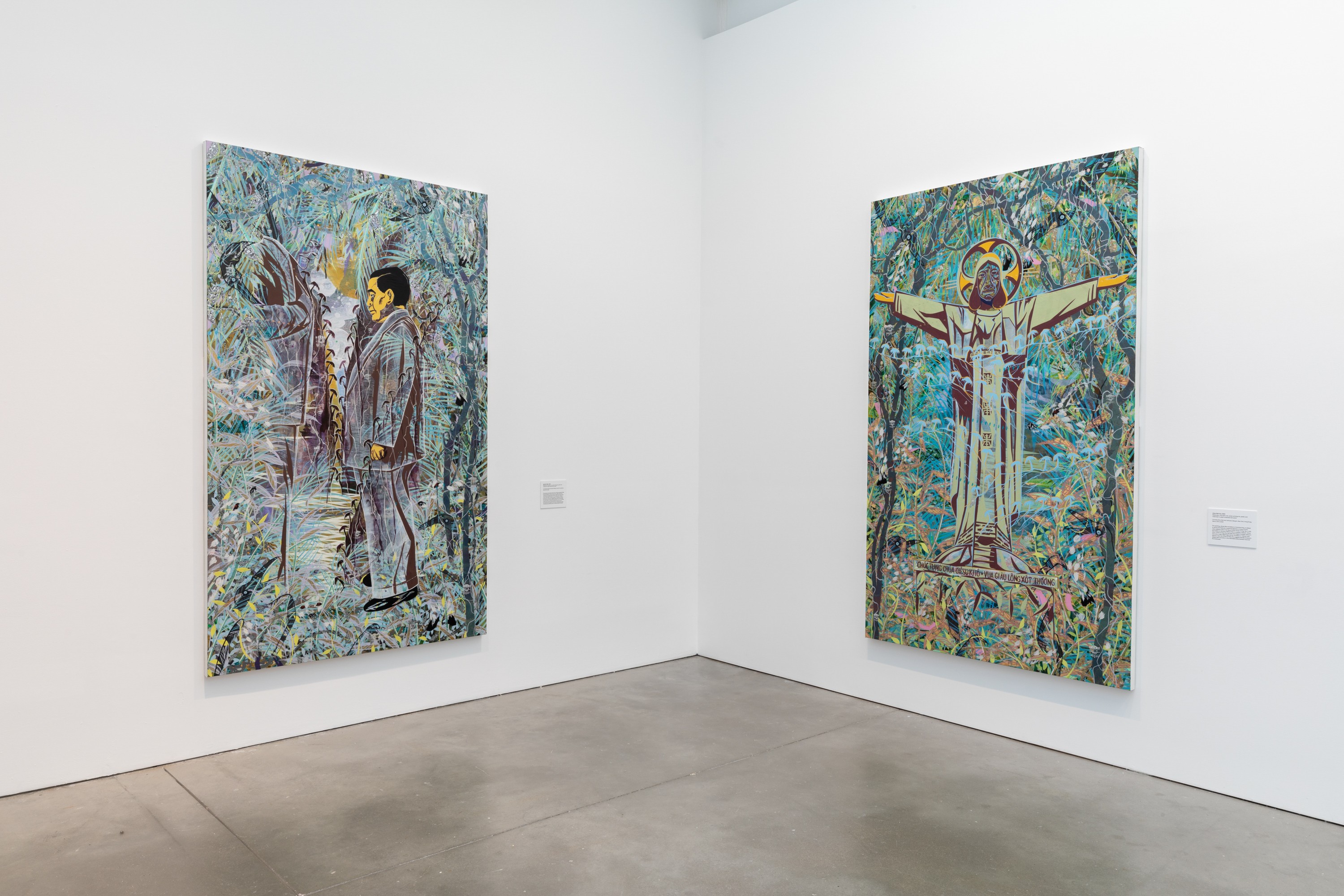 Installation view of Tammy Nguyen at ICA Boston