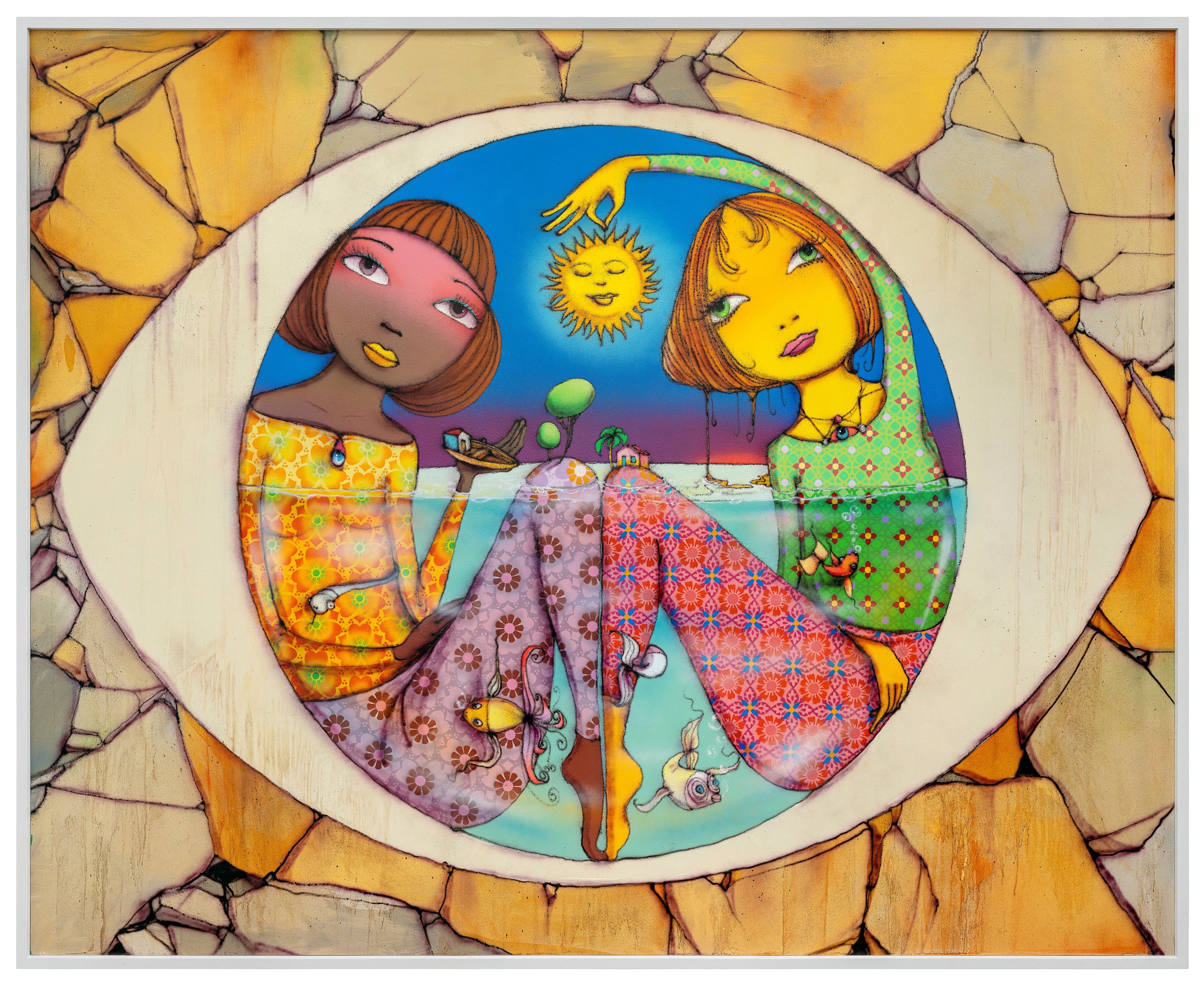Painting by OSGEMEOS
