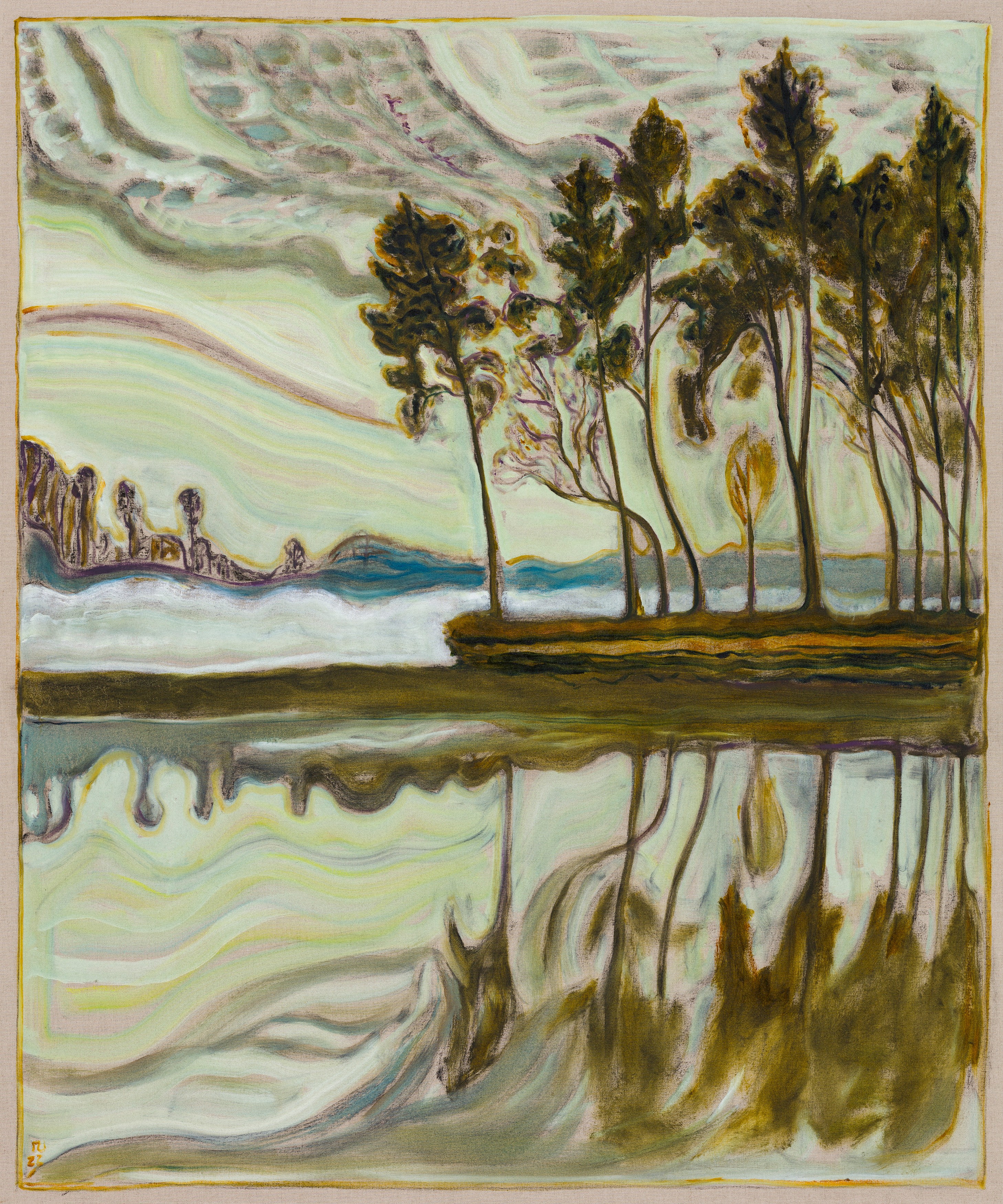 Painting by Billy Childish